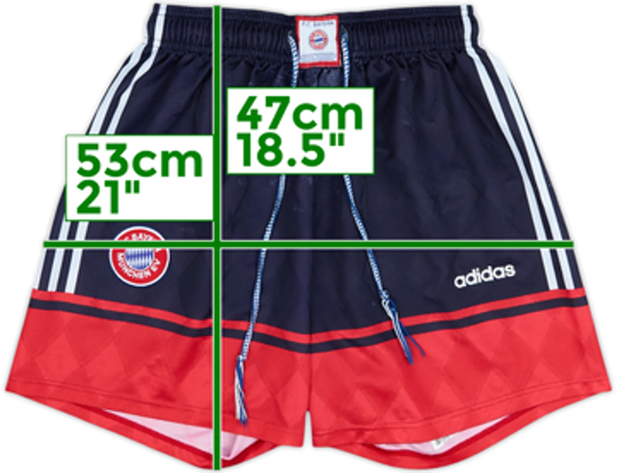 1997-98 Bayern Munich Home Shorts - 7/10 - (L)