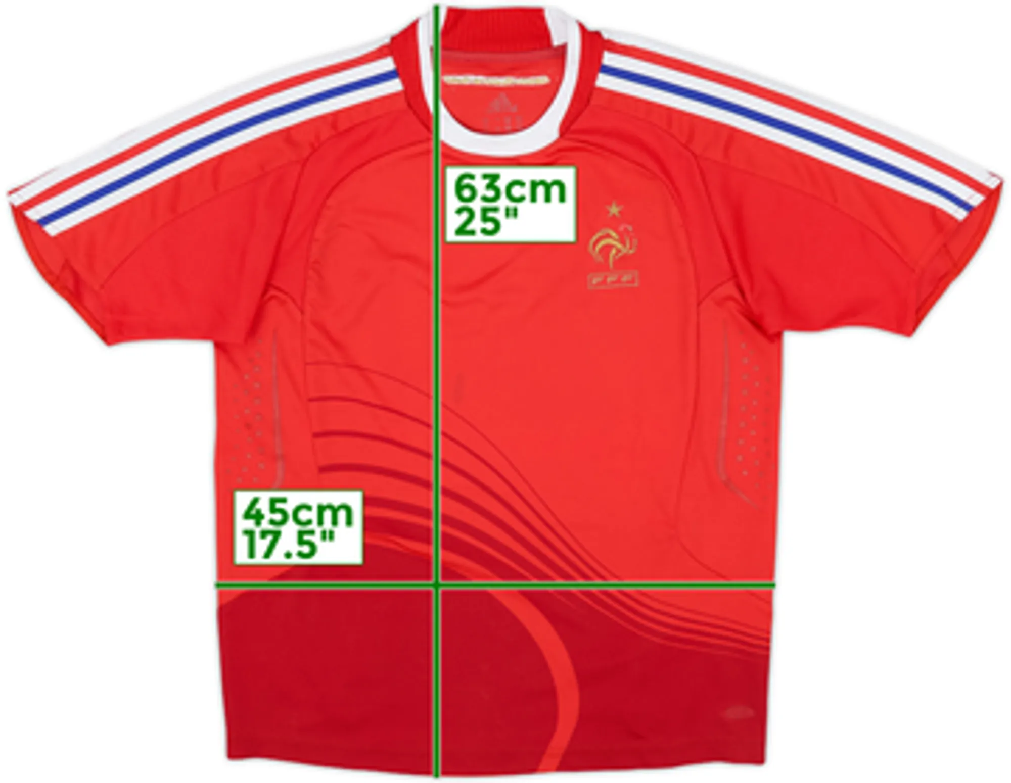 2007-08 France Away Shirt - 5/10 - (L.Boys)