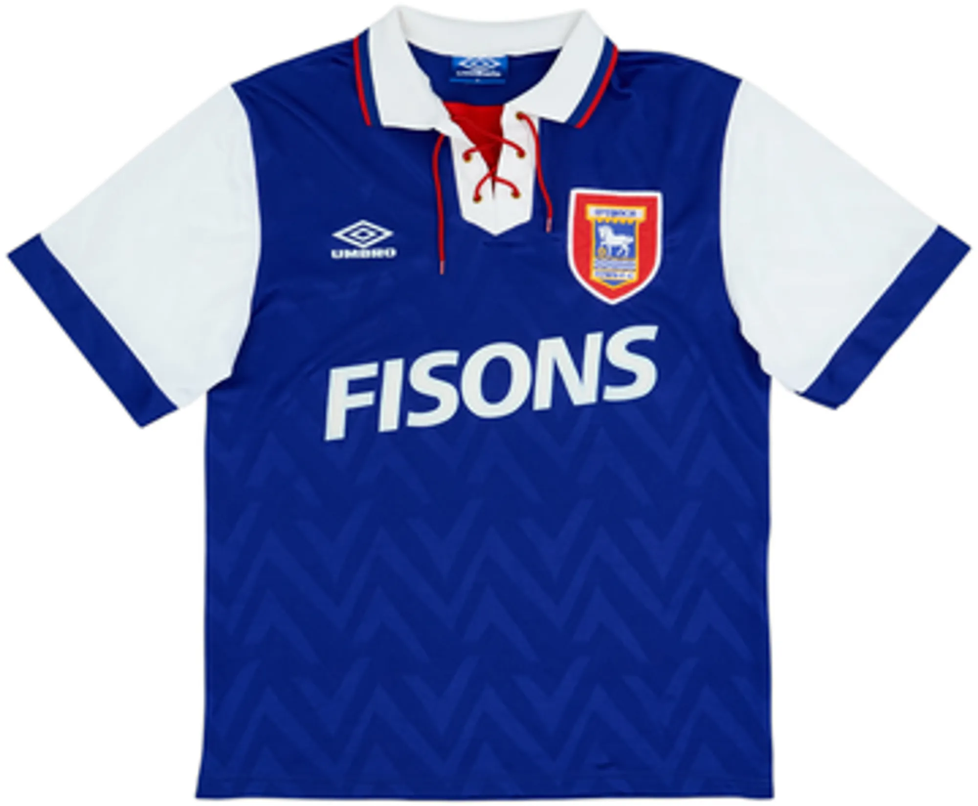 1992-94 Ipswich Home Shirt & Shorts - 8/10 - (M)