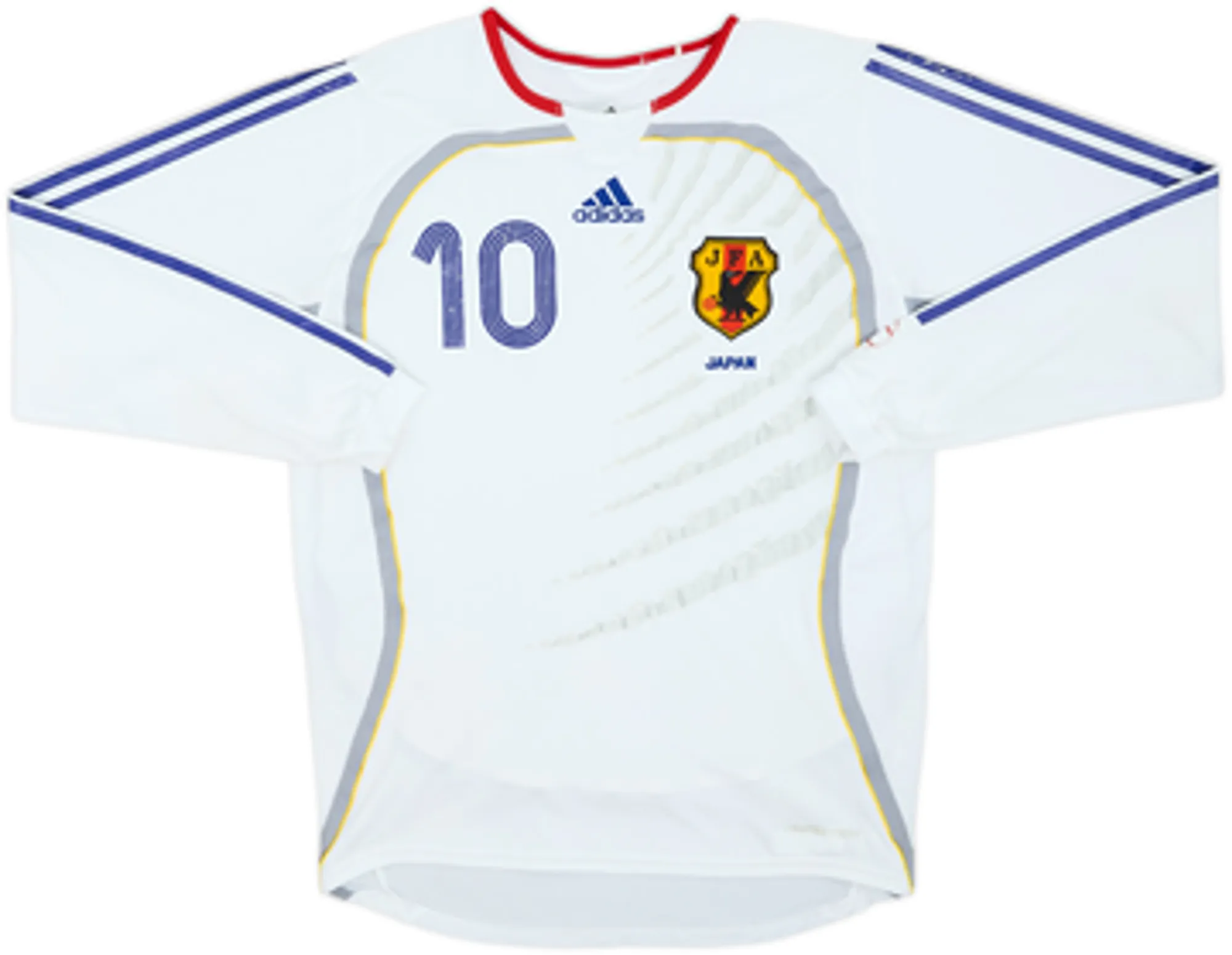 2006-08 Japan Player Issue Away L/S Shirt Nakamura #10 - 5/10 - (S)