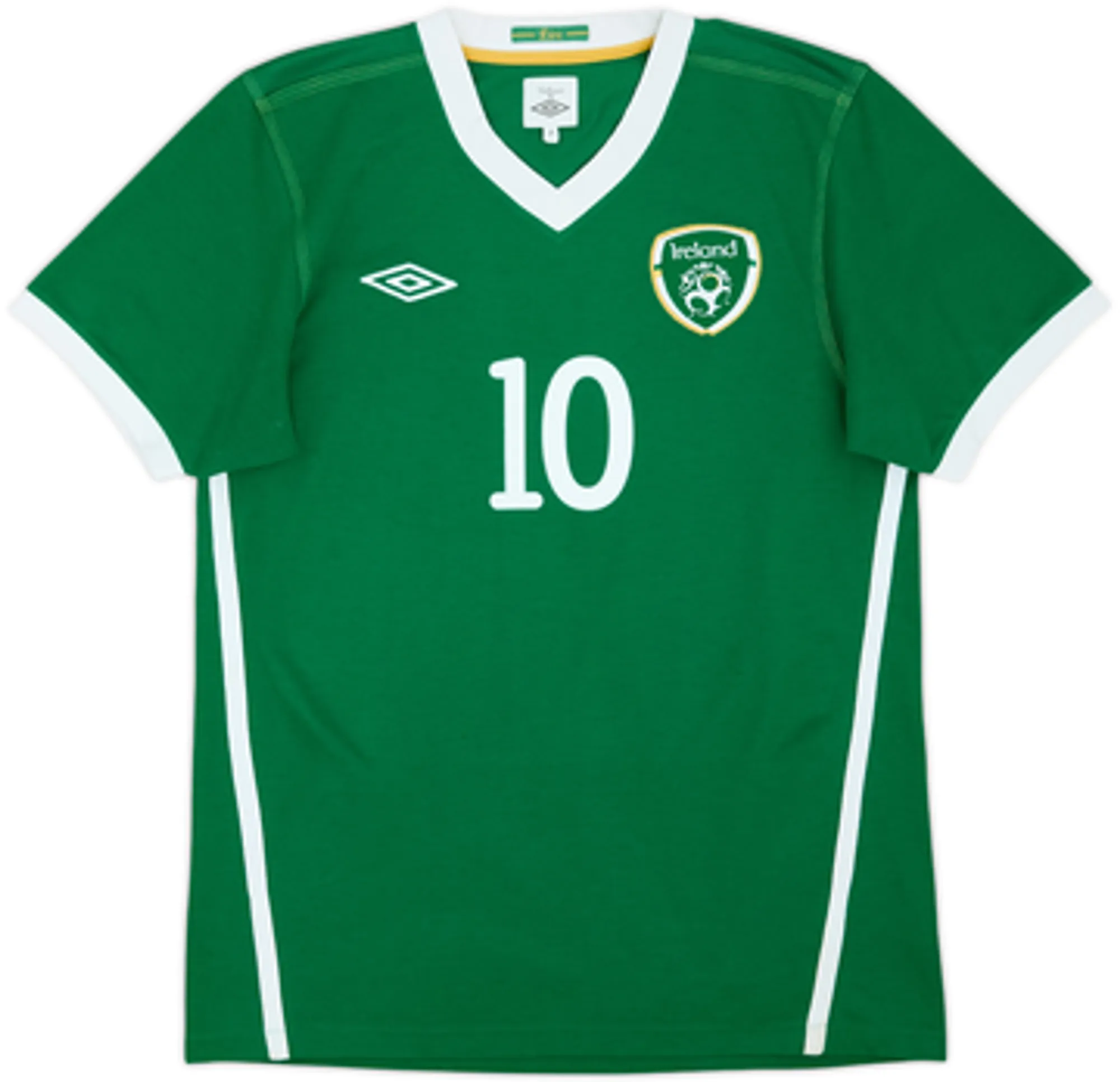 2010-11 Ireland Home Shirt Keane #10 - 7/10 - (L)