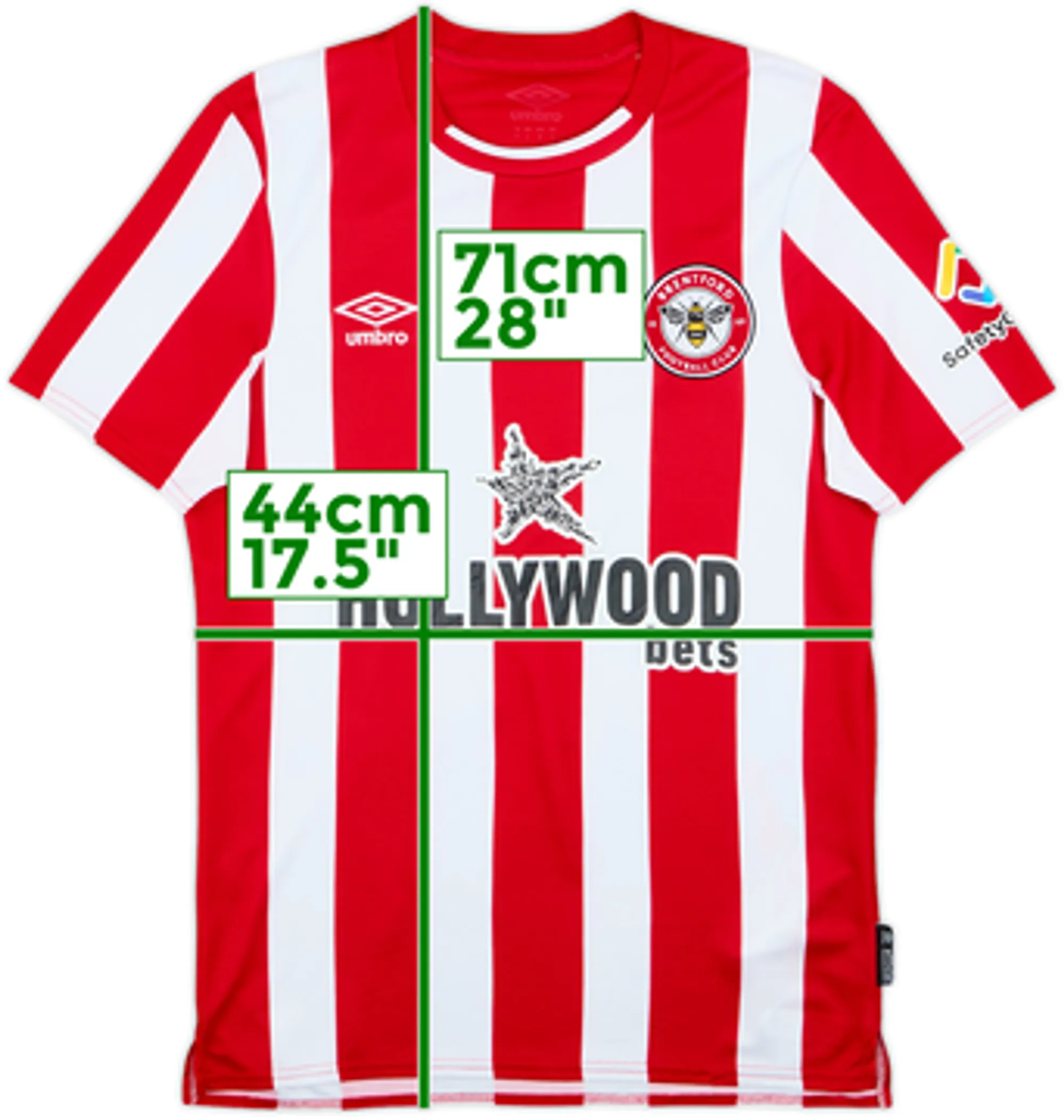 2021-23 Brentford Home Shirt - 7/10 - (S)