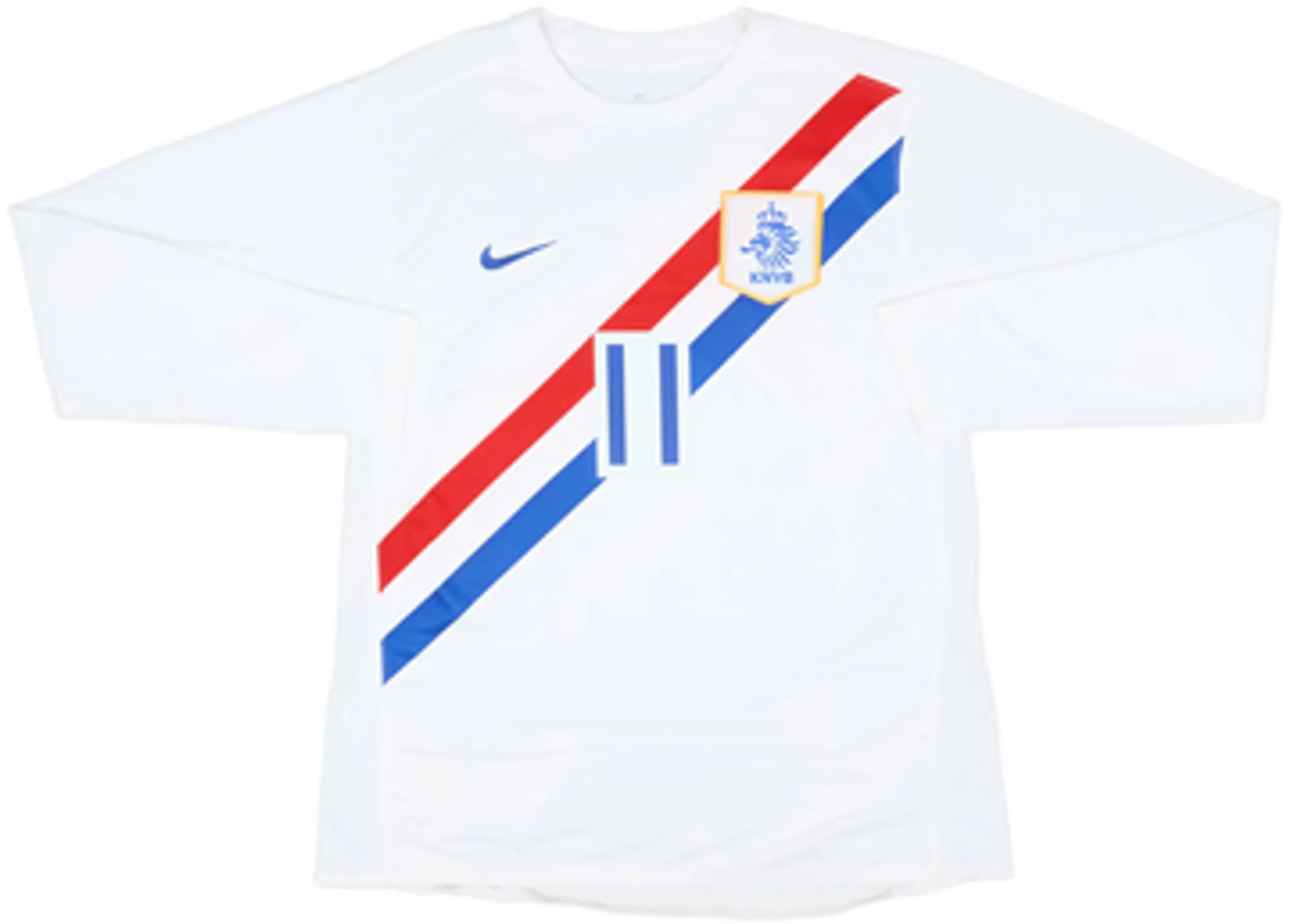 2006-08 Netherlands Player Issue Away L/S Shirt Robben #11 - 5/10 - (L)
