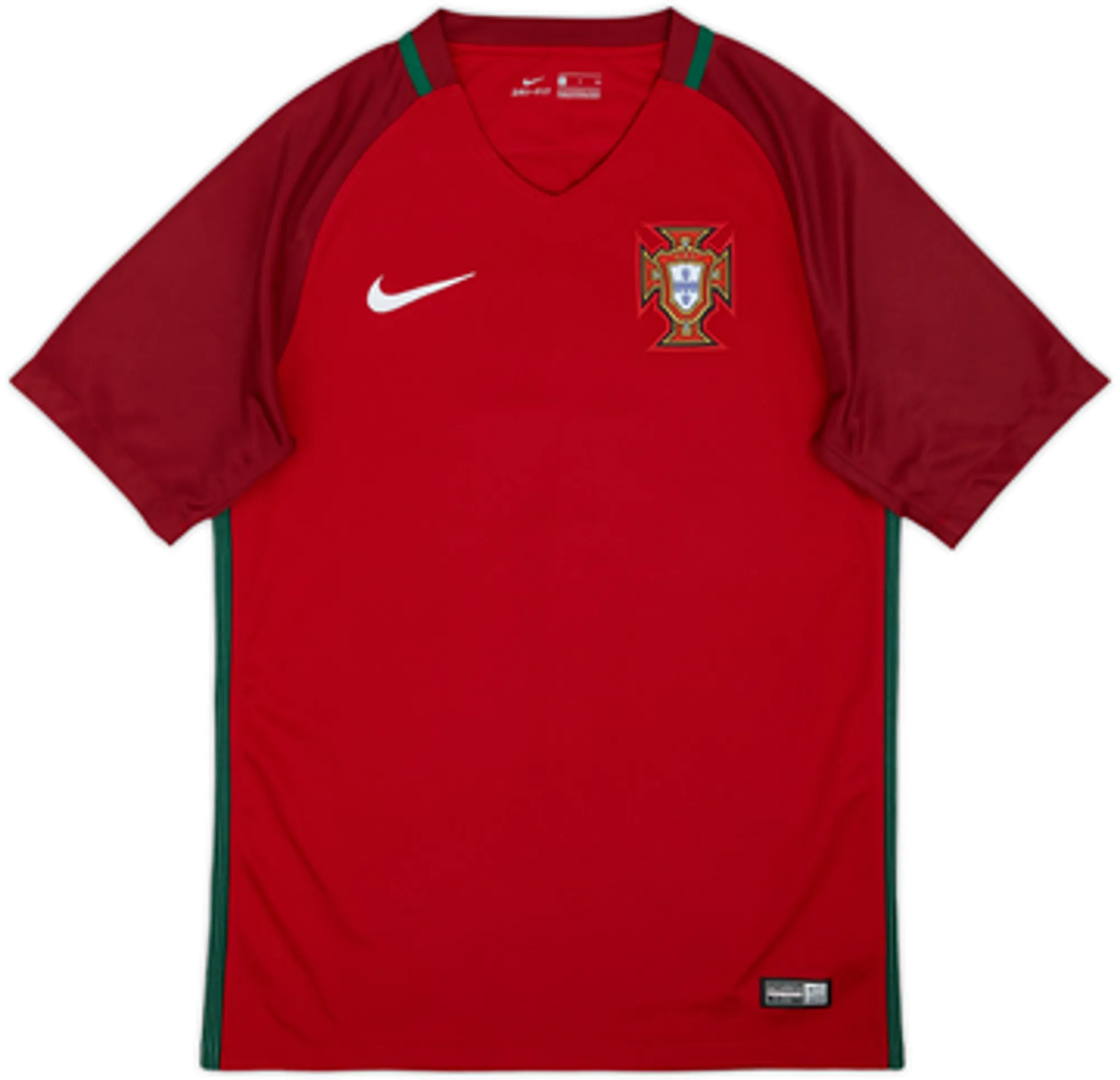 2016-18 Portugal Home Shirt B. Alves #2 - 8/10 - (S)