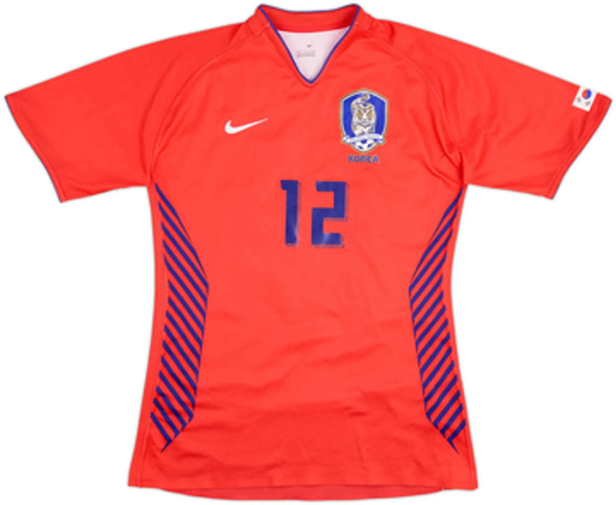 2006-08 South Korea Player Issue Home Shirt Young Pyo #12 - 8/10 - (L)