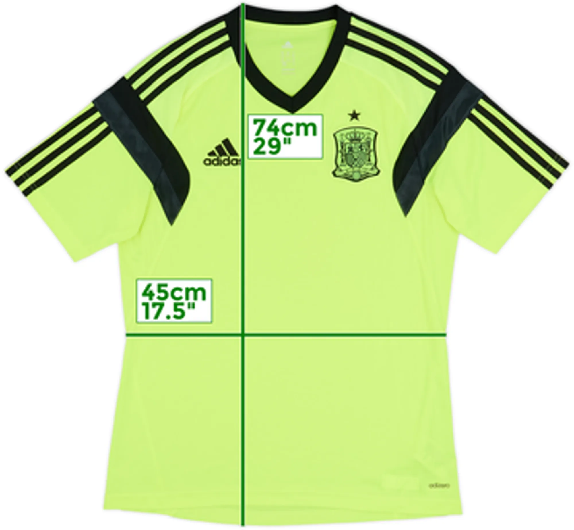 2014-15 Spain adizero Training Shirt - 8/10 - (M)