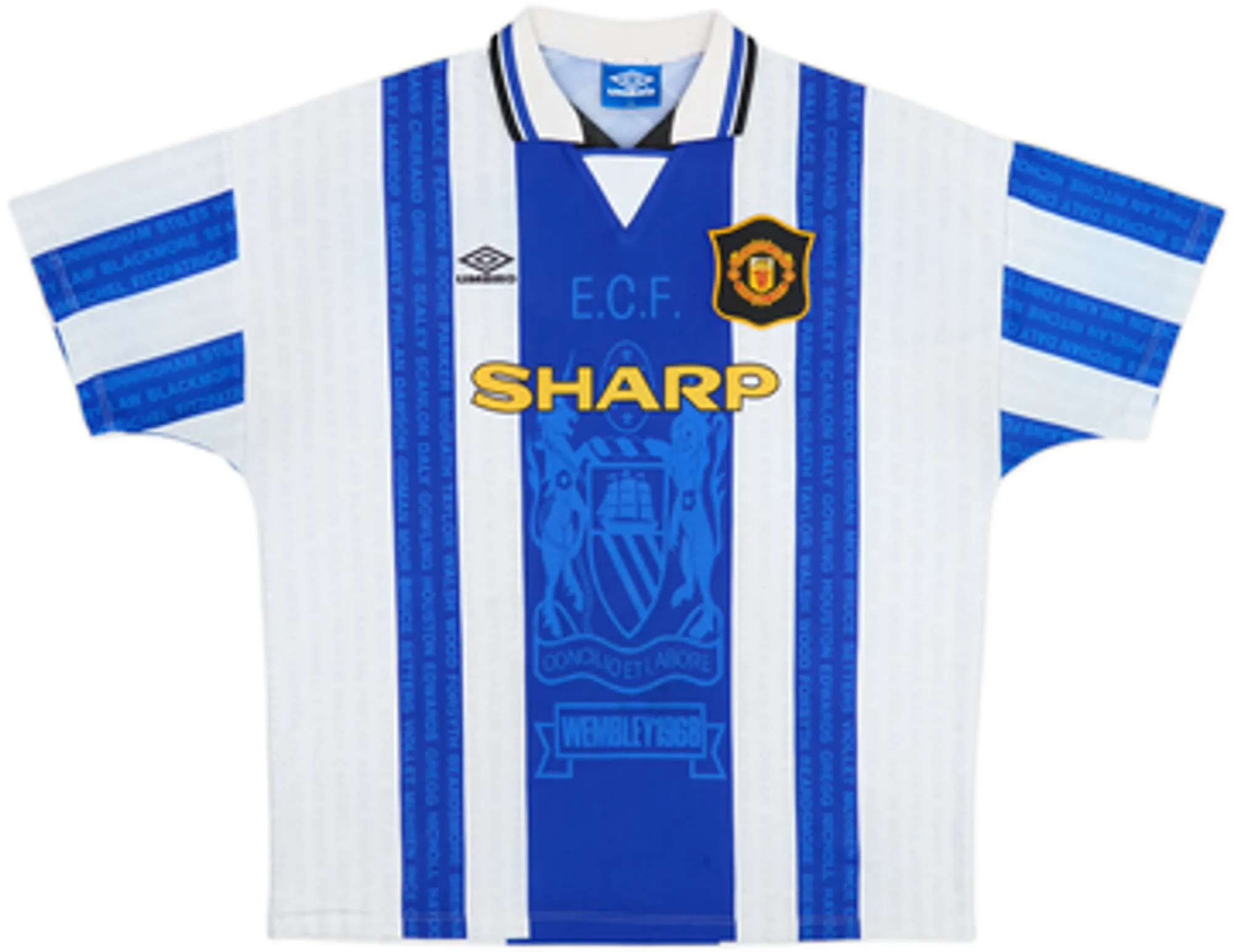1994-96 Manchester United Third Shirt Cantona #7 - 5/10 - (XXL)
