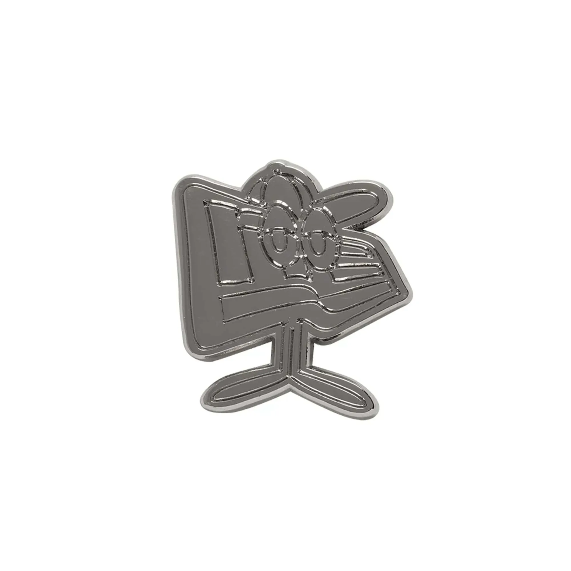 New Era Flag Character Silver Pin Badge adult unisex