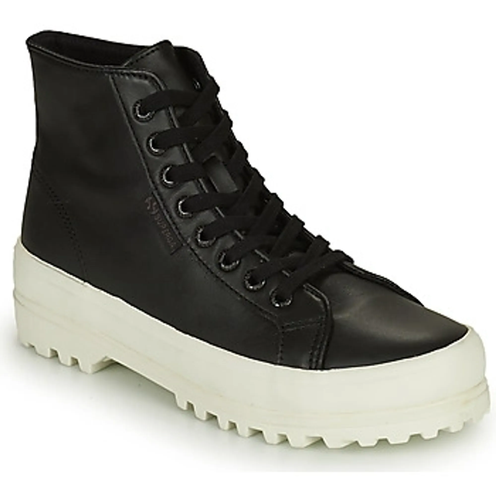 Superga  2341 ALPINA NAPPA  women's Shoes (High-top Trainers) in Black