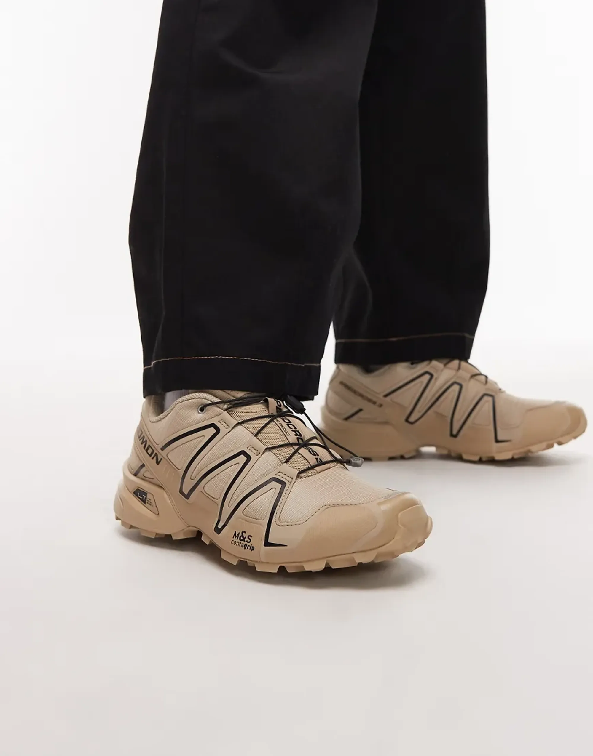 Salomon Speedcross 3 Trainers In Safari-Neutral