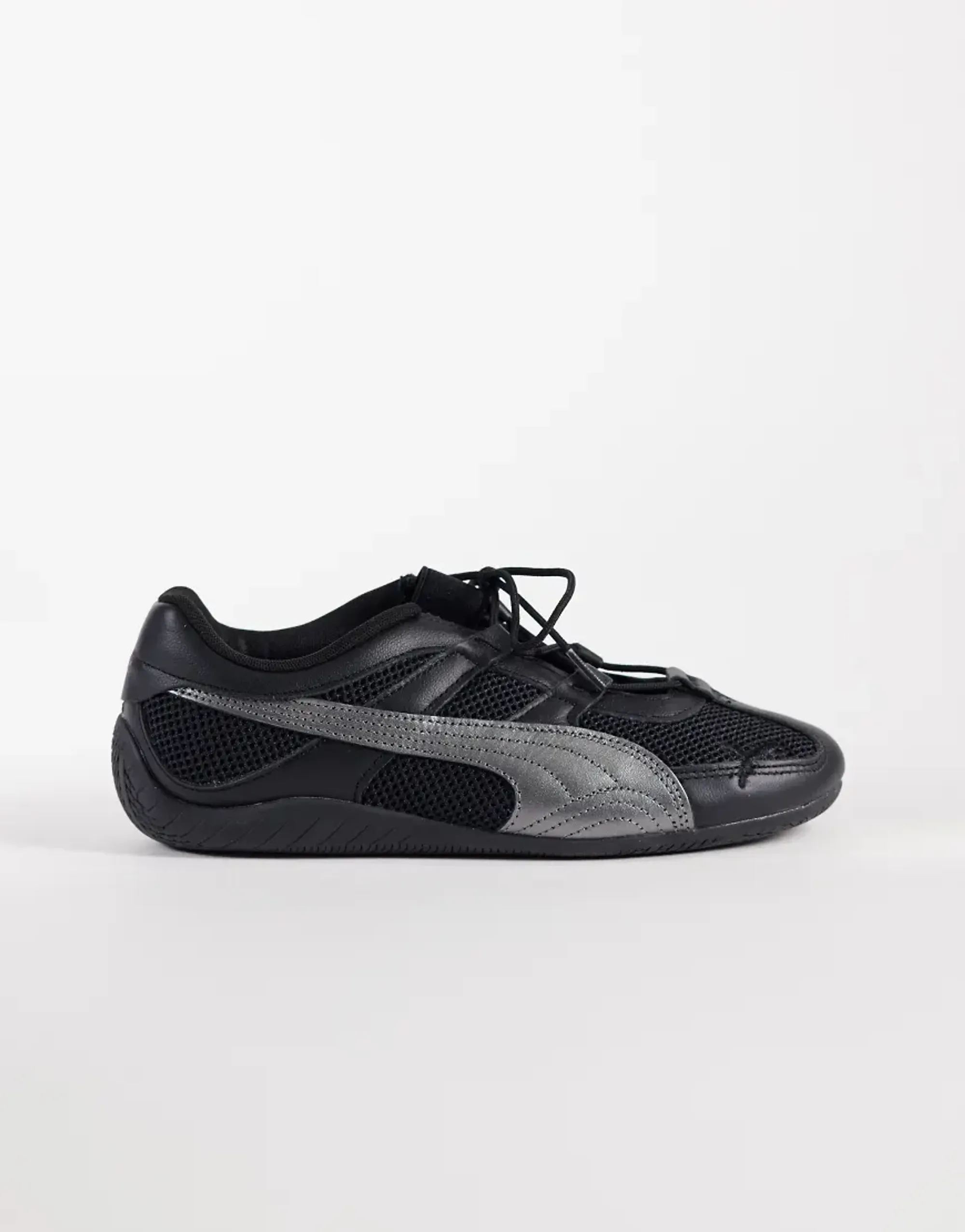 Puma Speedcat Go Mary Jane Trainers In Black Metallic