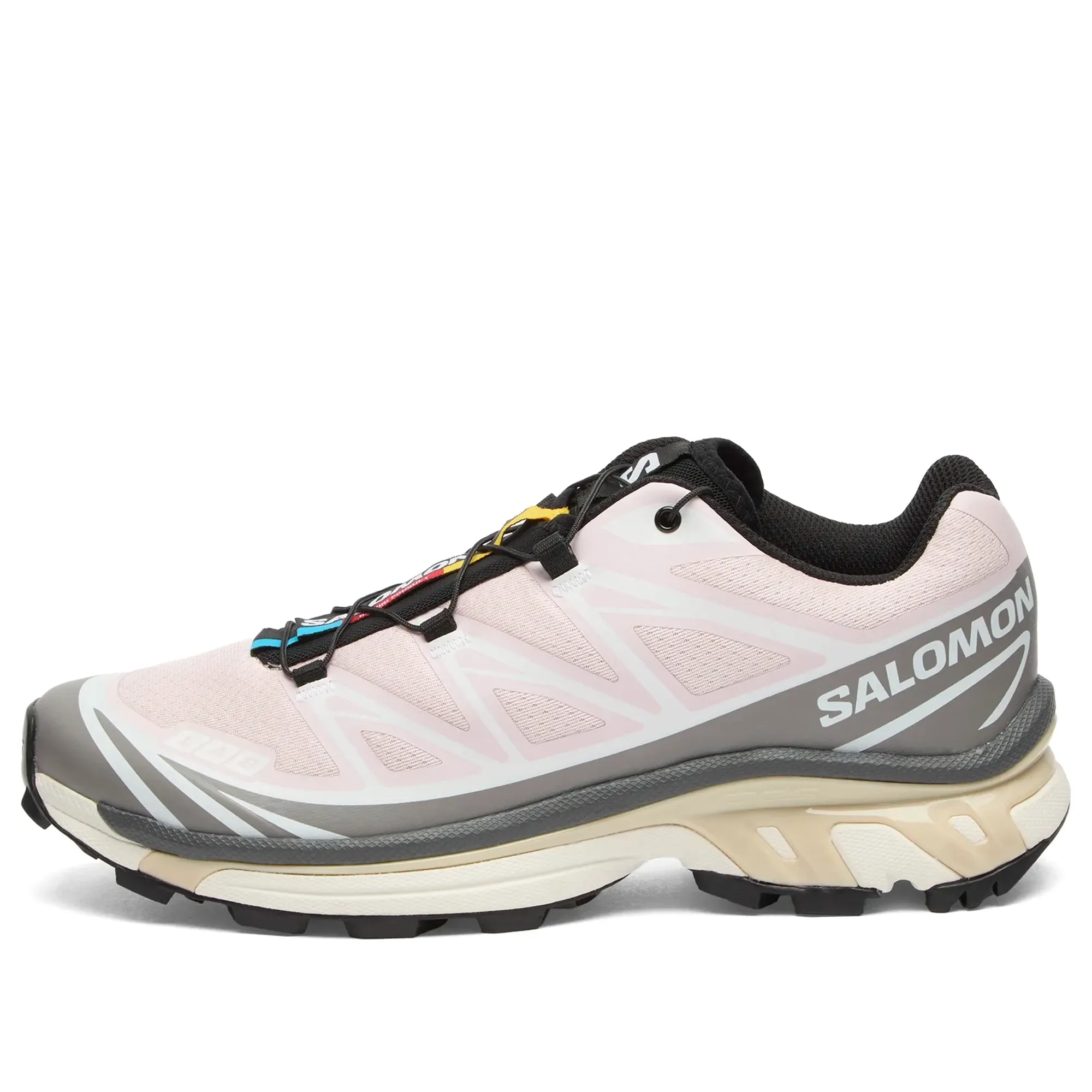 Salomon Women's XT-6 Sneaker Cloudburst/Icy Pink/Tapioca