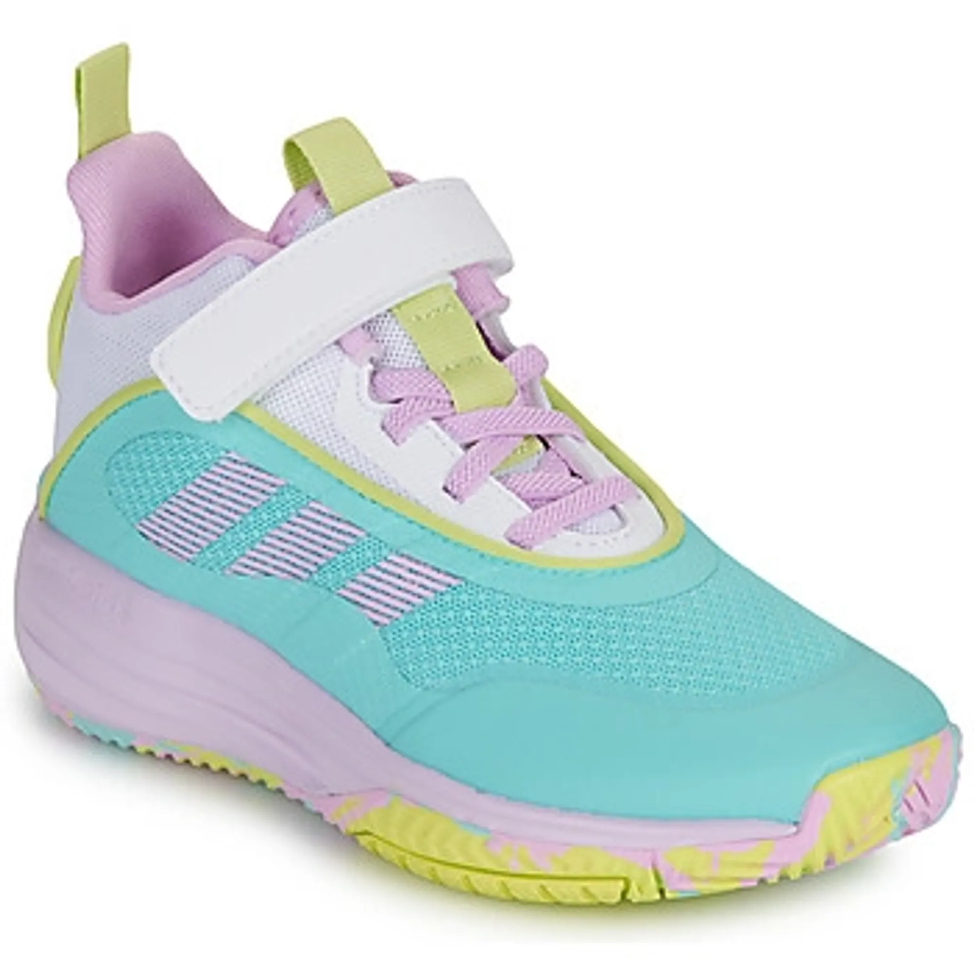 adidas  OWNTHEGAME 3.0 K  girls's Children's Basketball Trainers (Shoes) in Green