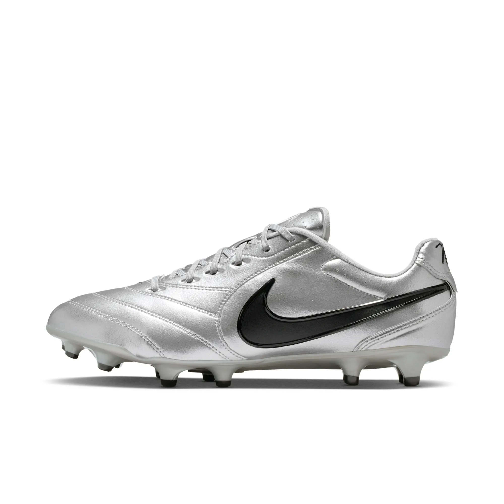 Nike Tiempo Ligera Pro Firm-Ground Low-Top Football Boots - Grey