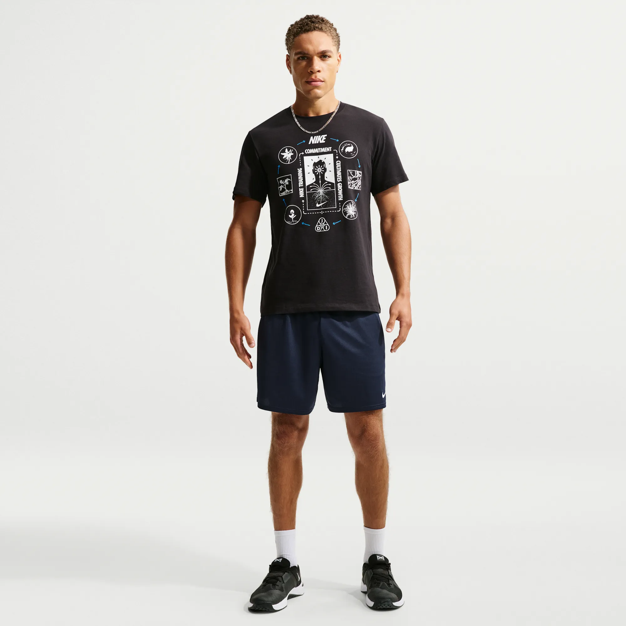 Nike Flex Men's 18cm (approx.) Training Shorts - Blue - Polyester