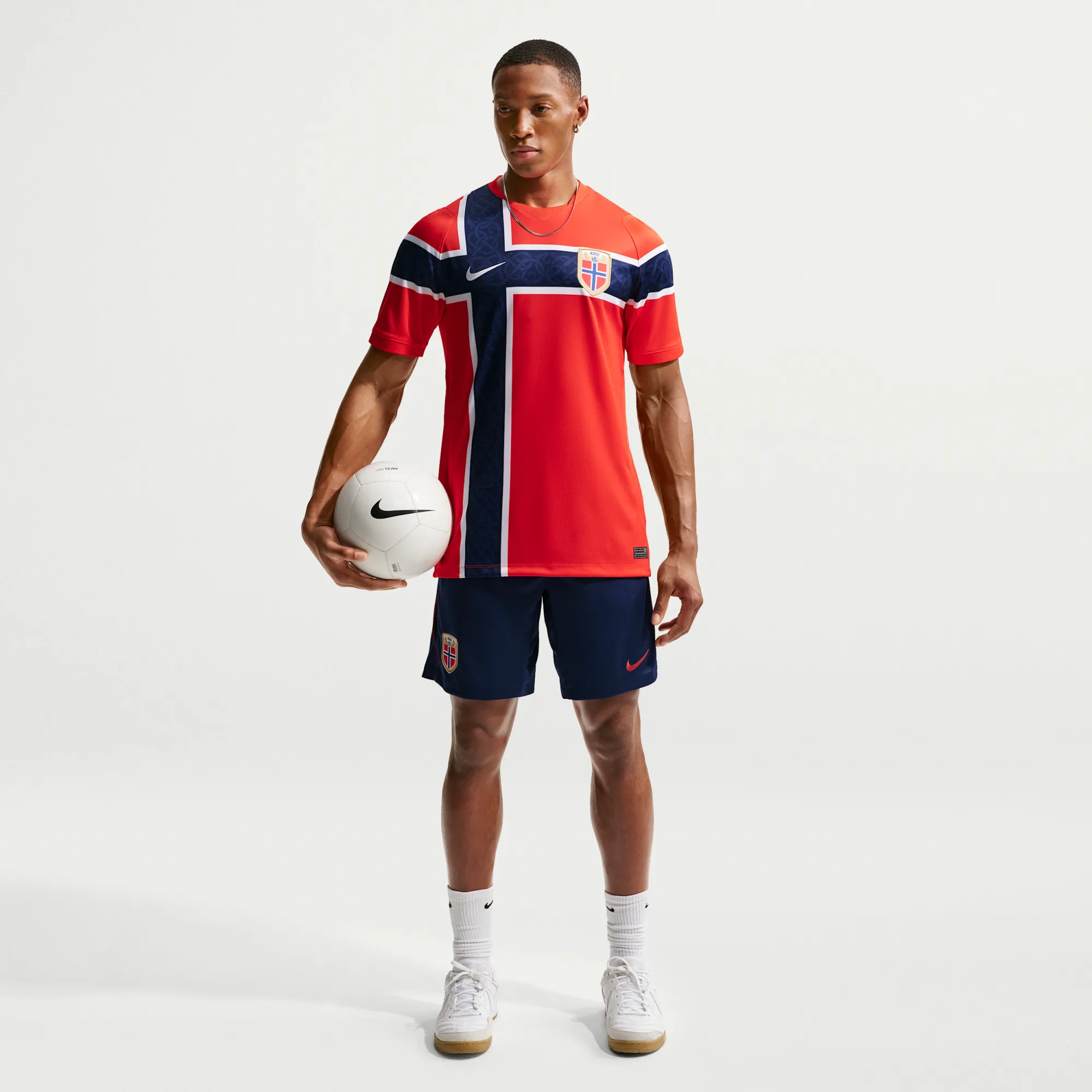 Norway Strike Men's Nike Dri-FIT Football Knit Shorts - Blue - Polyester