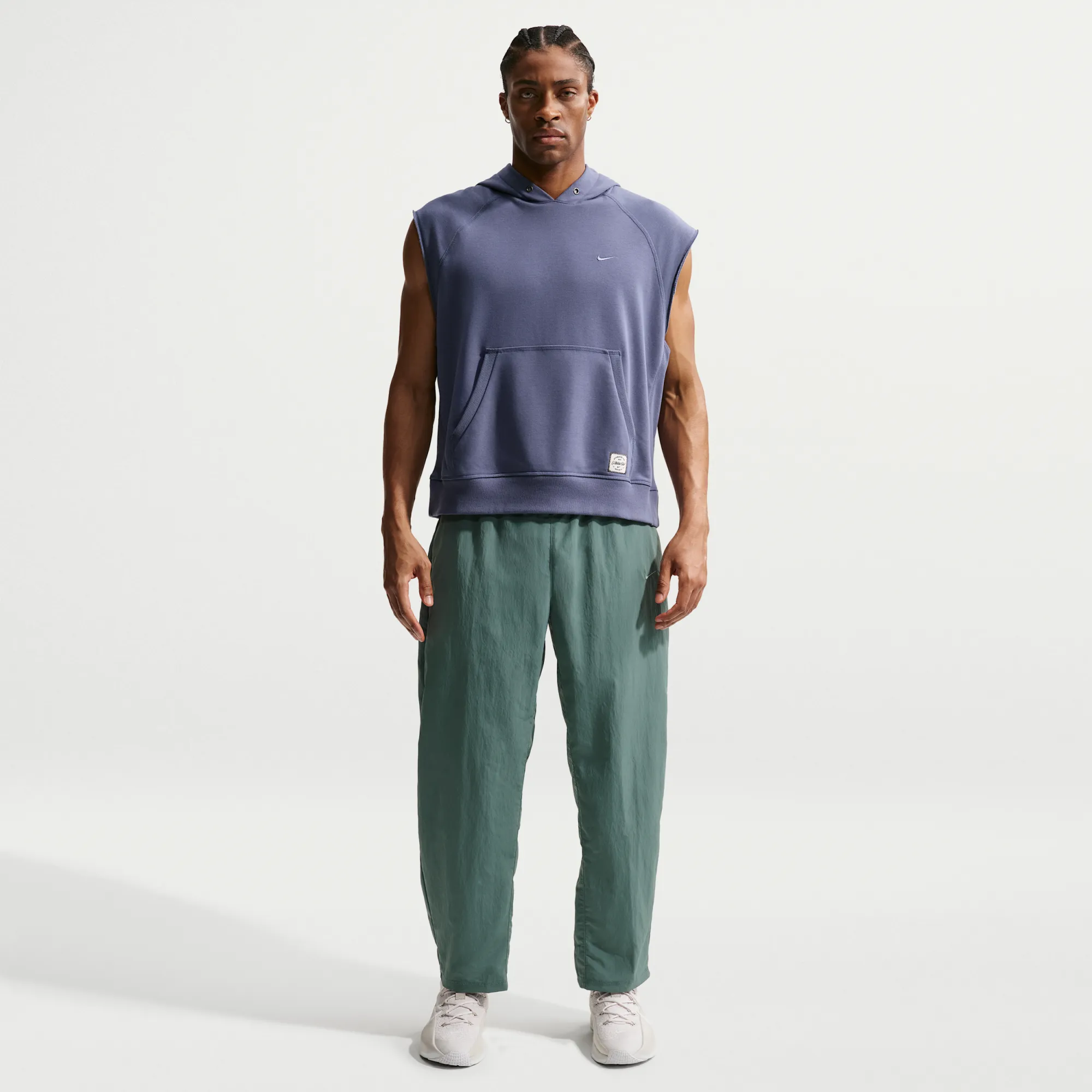 Nike N.A.C. Men's Dri-FIT Woven Training Trousers - Grey - Nylon