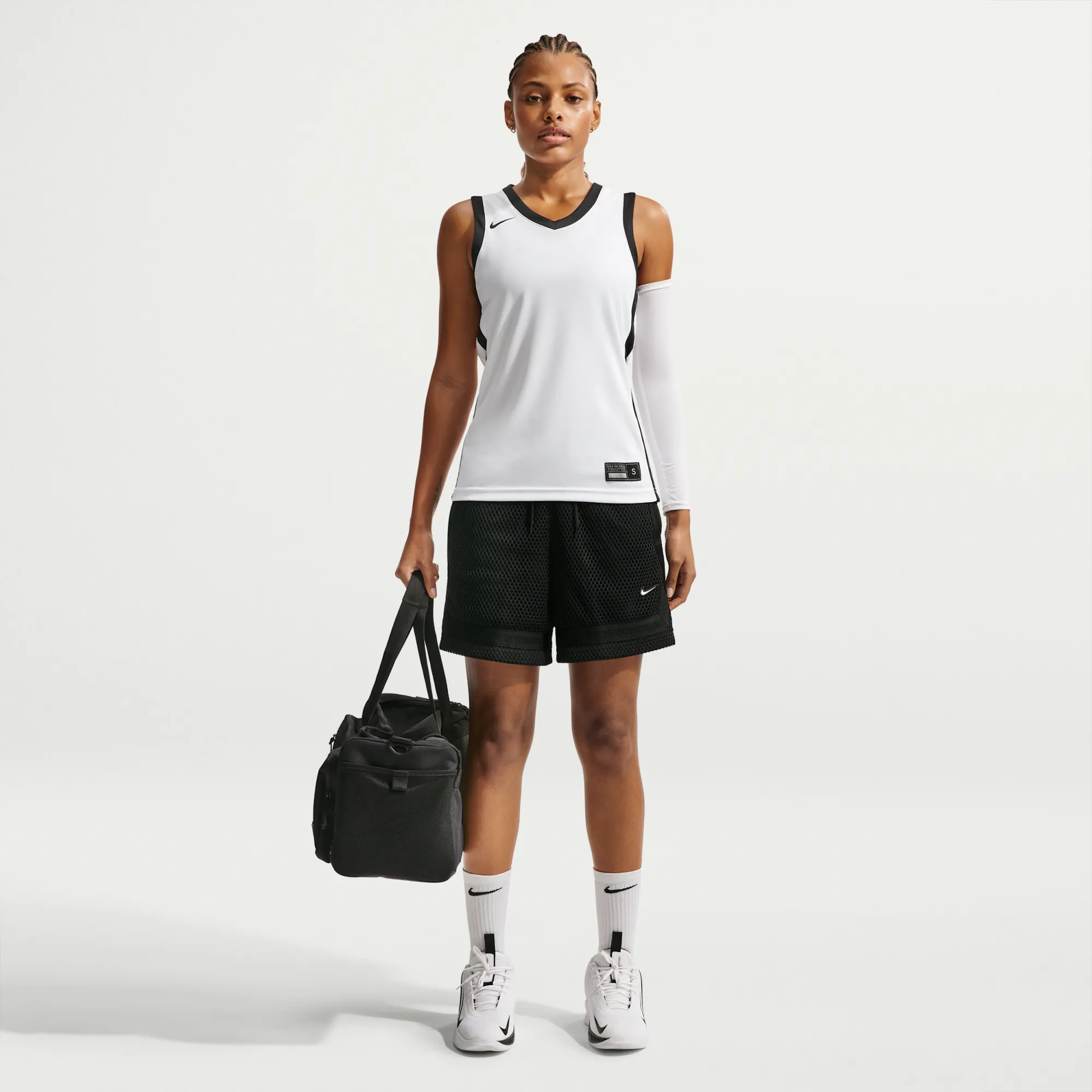 Nike Crossover Women's Dri-FIT 12.7cm (approx.) Basketball Shorts - Black - Polyester