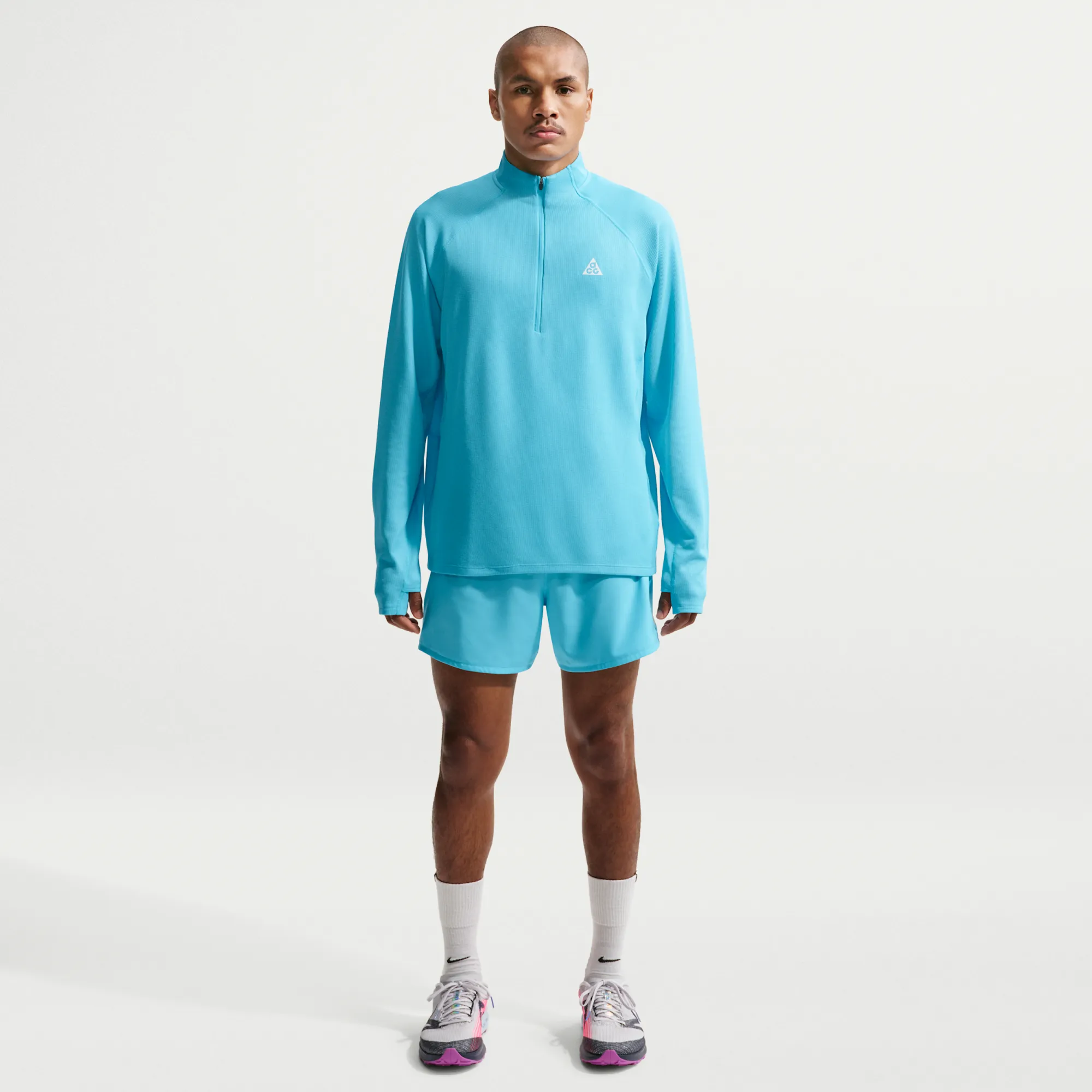 Nike ACG 'Second Sunrise' Men's Dri-FIT ADV 13cm (approx) Brief-Lined Shorts - Blue - Polyester