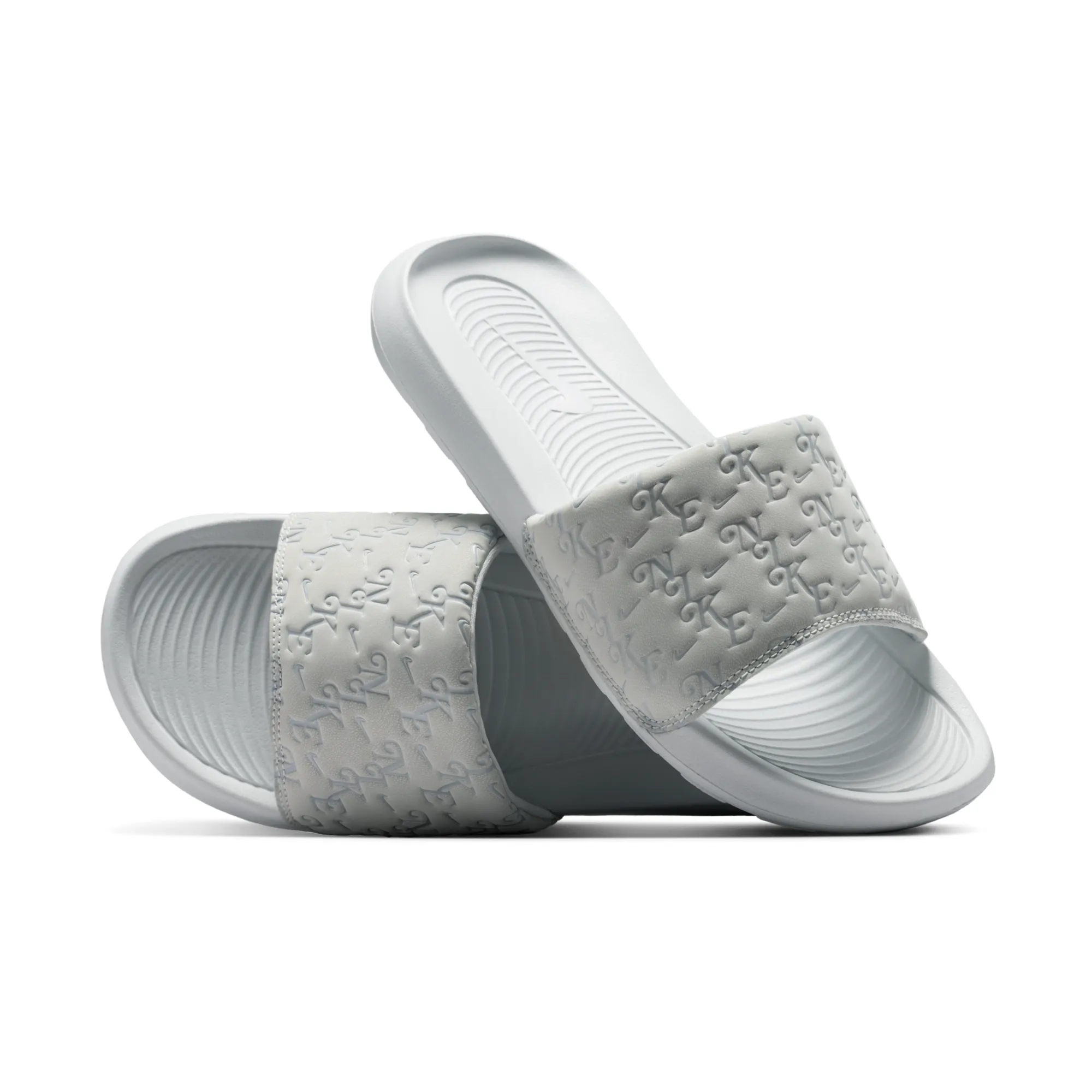 Nike Victori One Women's Slides - Grey