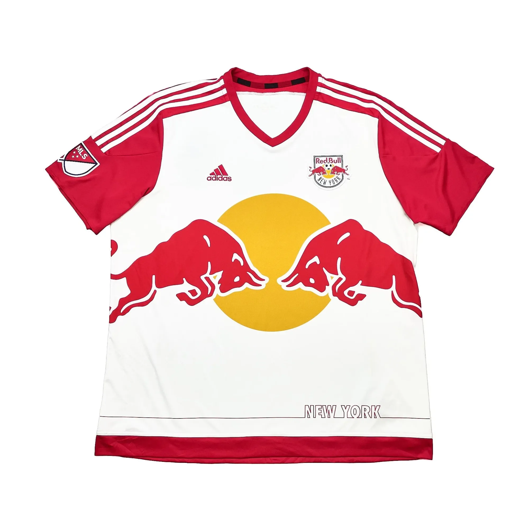 2015/16 New York Red Bulls Home Shirt (XXL) Adidas | Cult Kits