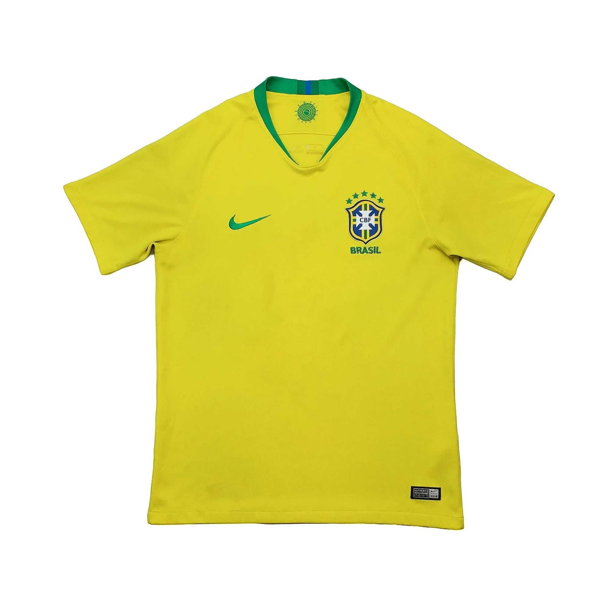 2018/19 Brazil Home Shirt (M) Nike | Cult Kits
