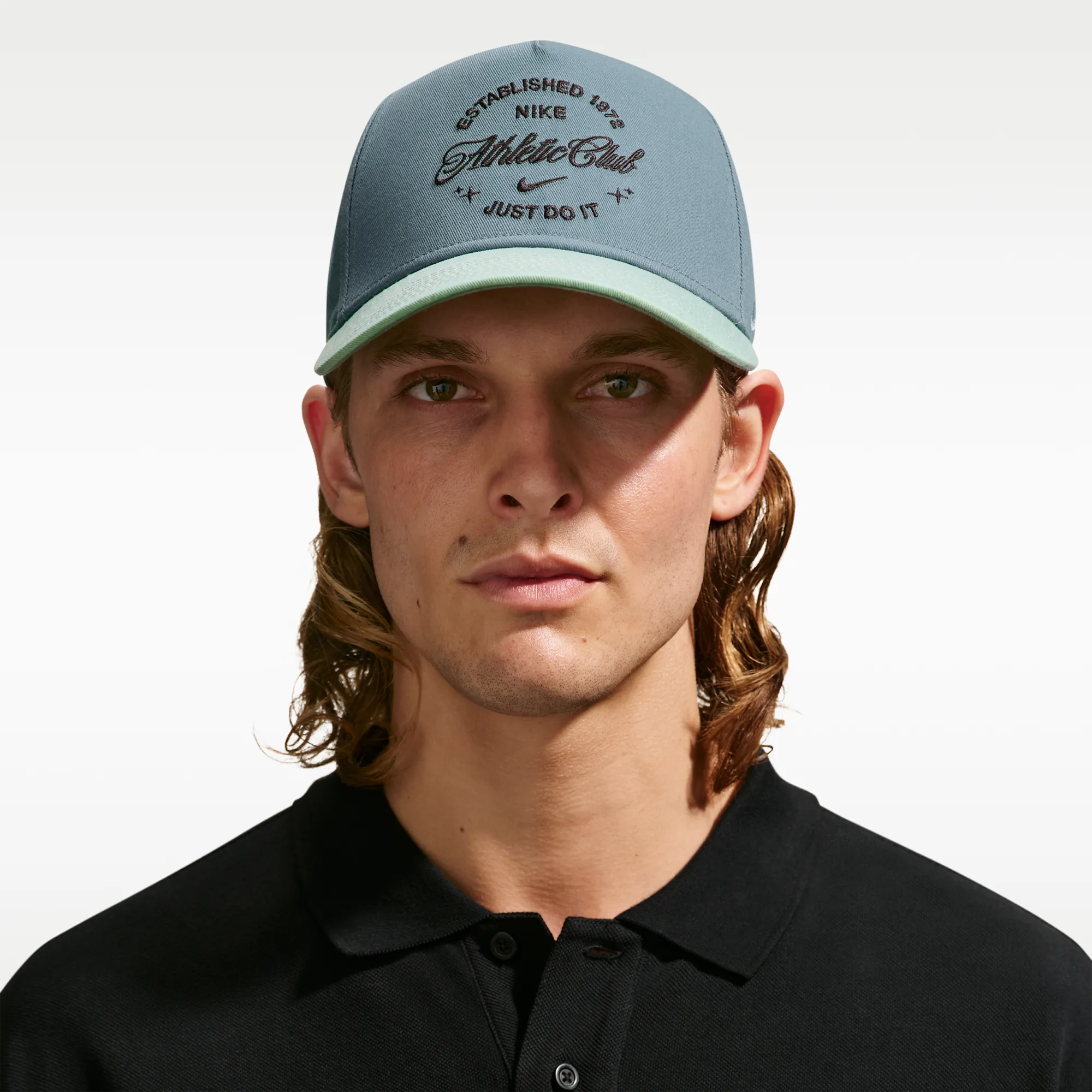 Nike Rise Structured A-Frame Cap - Grey - Cotton