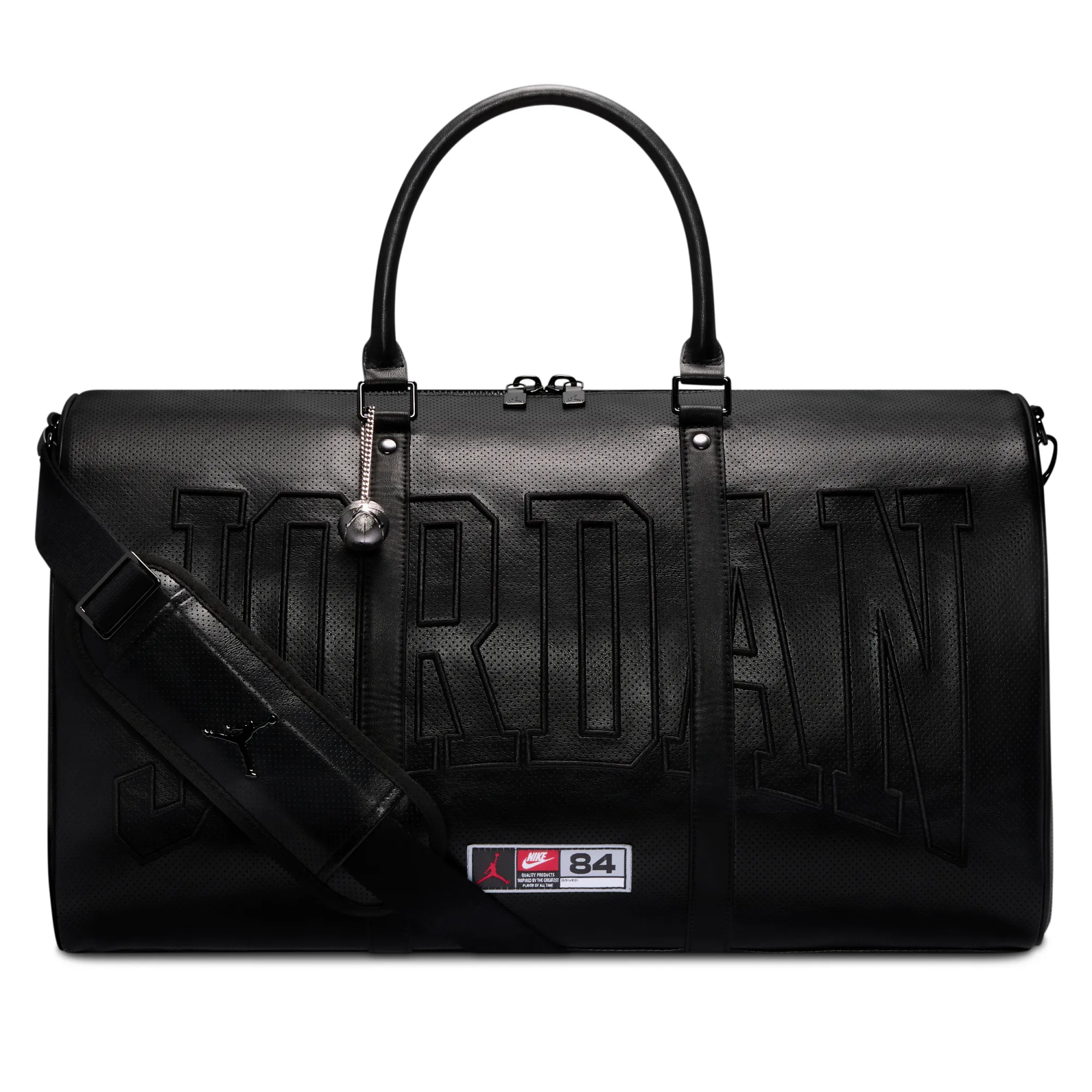 Nike Jordan Perforated Duffel (40L) - Black