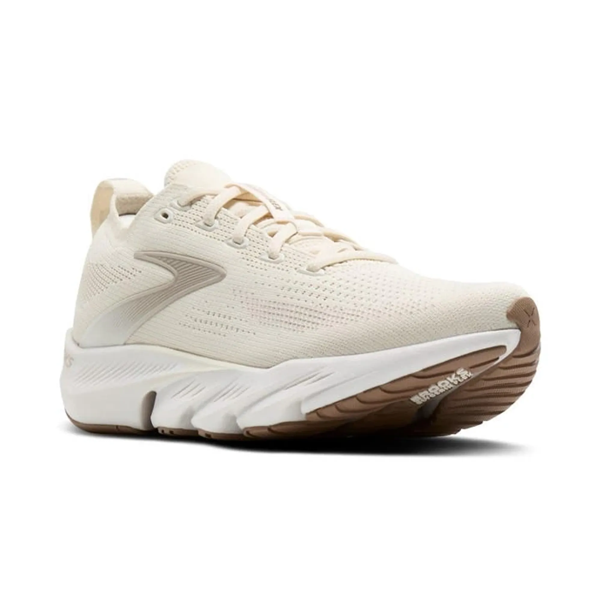 Brooks Women's Glycerin Flex Neutral Road Running Shoes - Cream