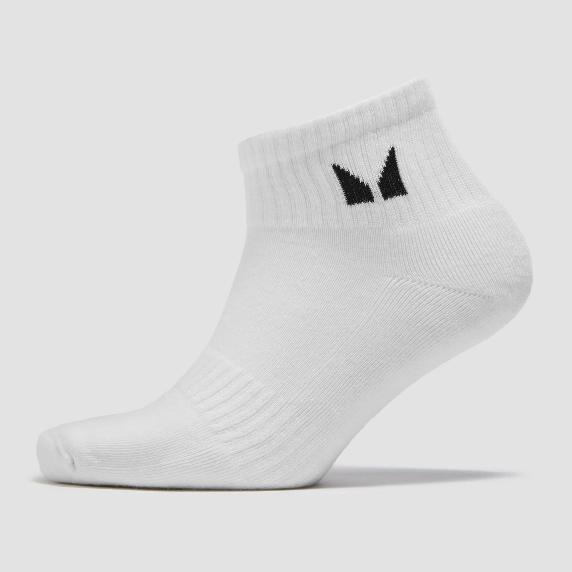 MP Unisex Ankle Socks (1 Pack) - White - UK 2-5