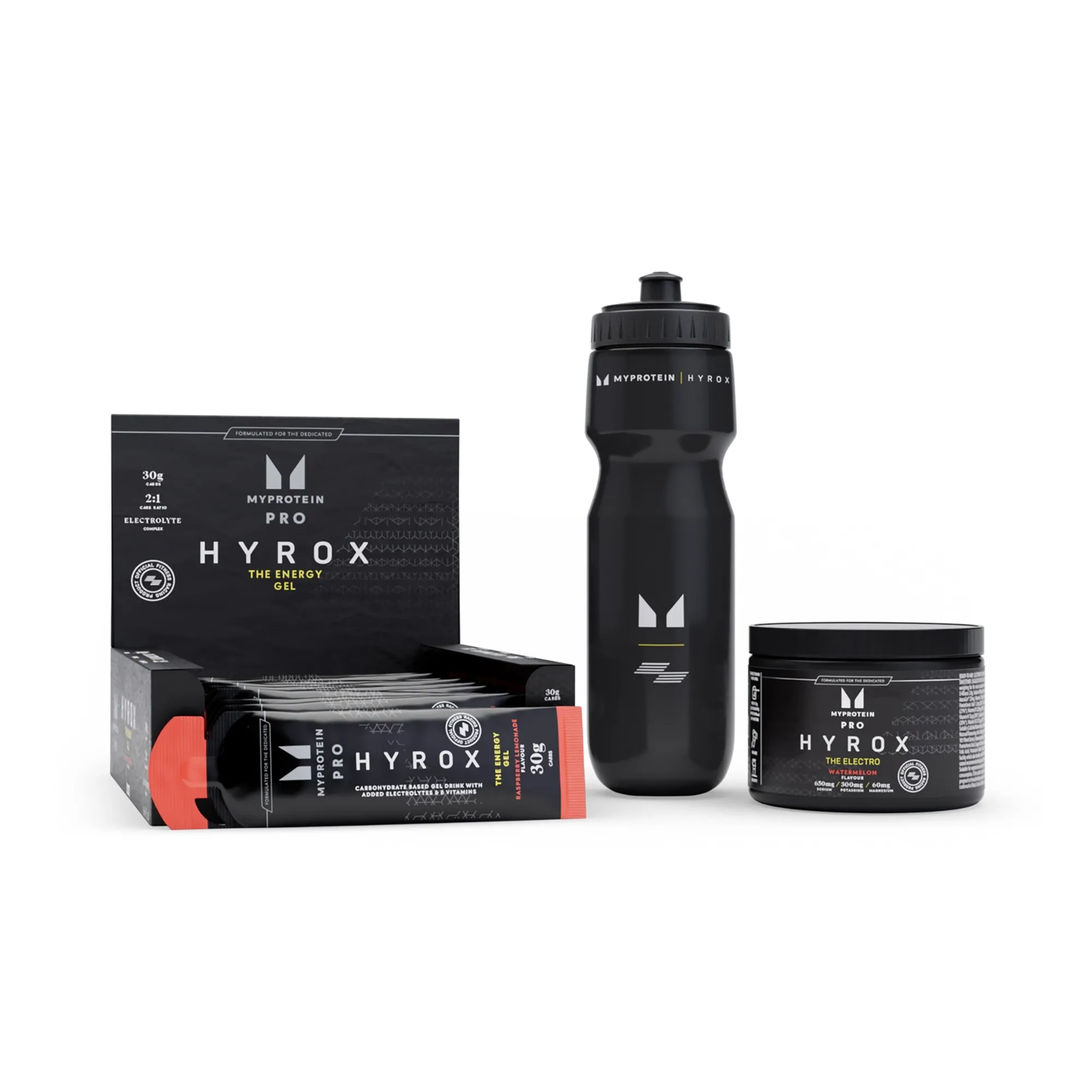 Running Kit - THE Energy - Raspberry Lemonade - THE Electro - Watermelon - Hyrox Sports Water Bottle