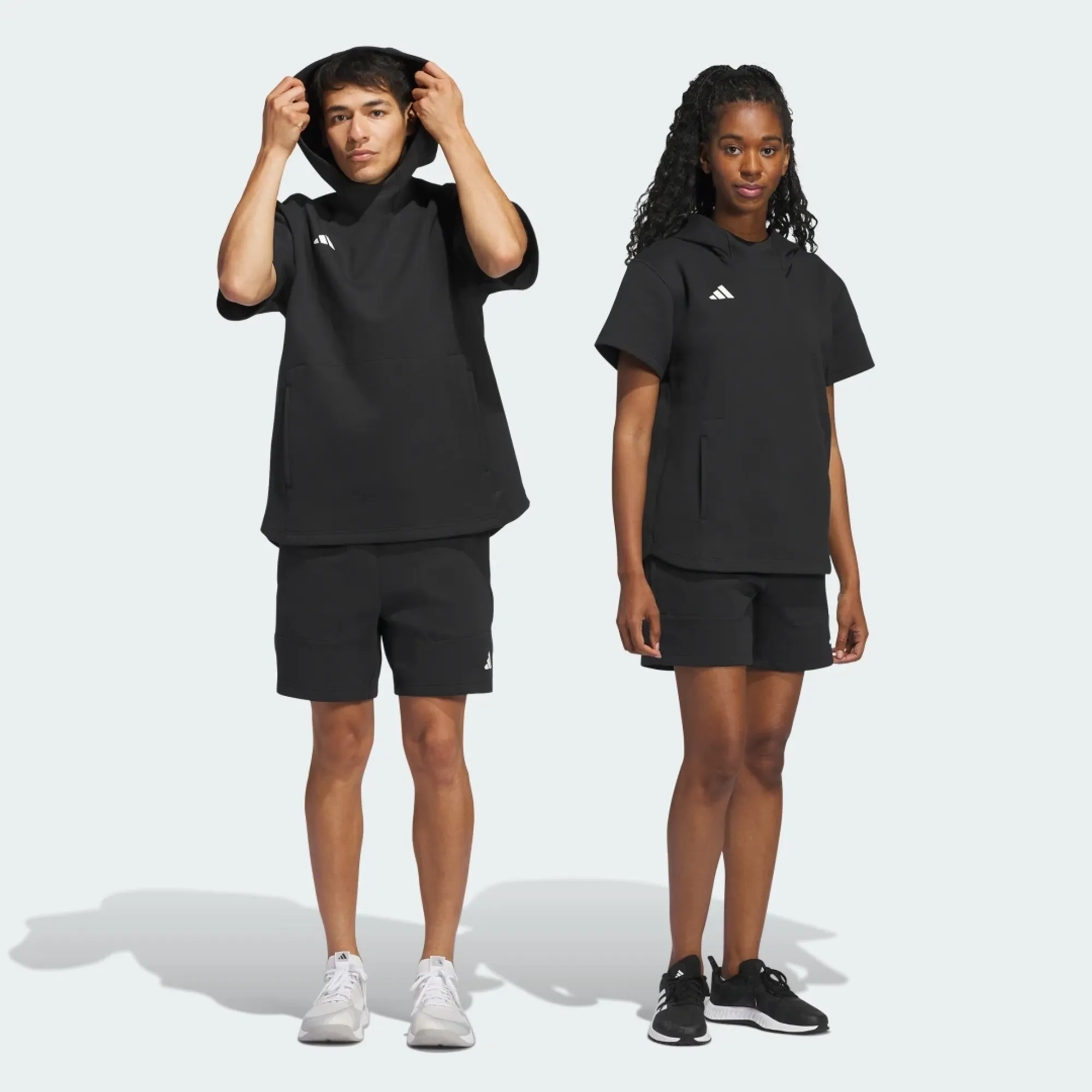 adidas Dugout Short Sleeve Hoodie (Gender Neutral)