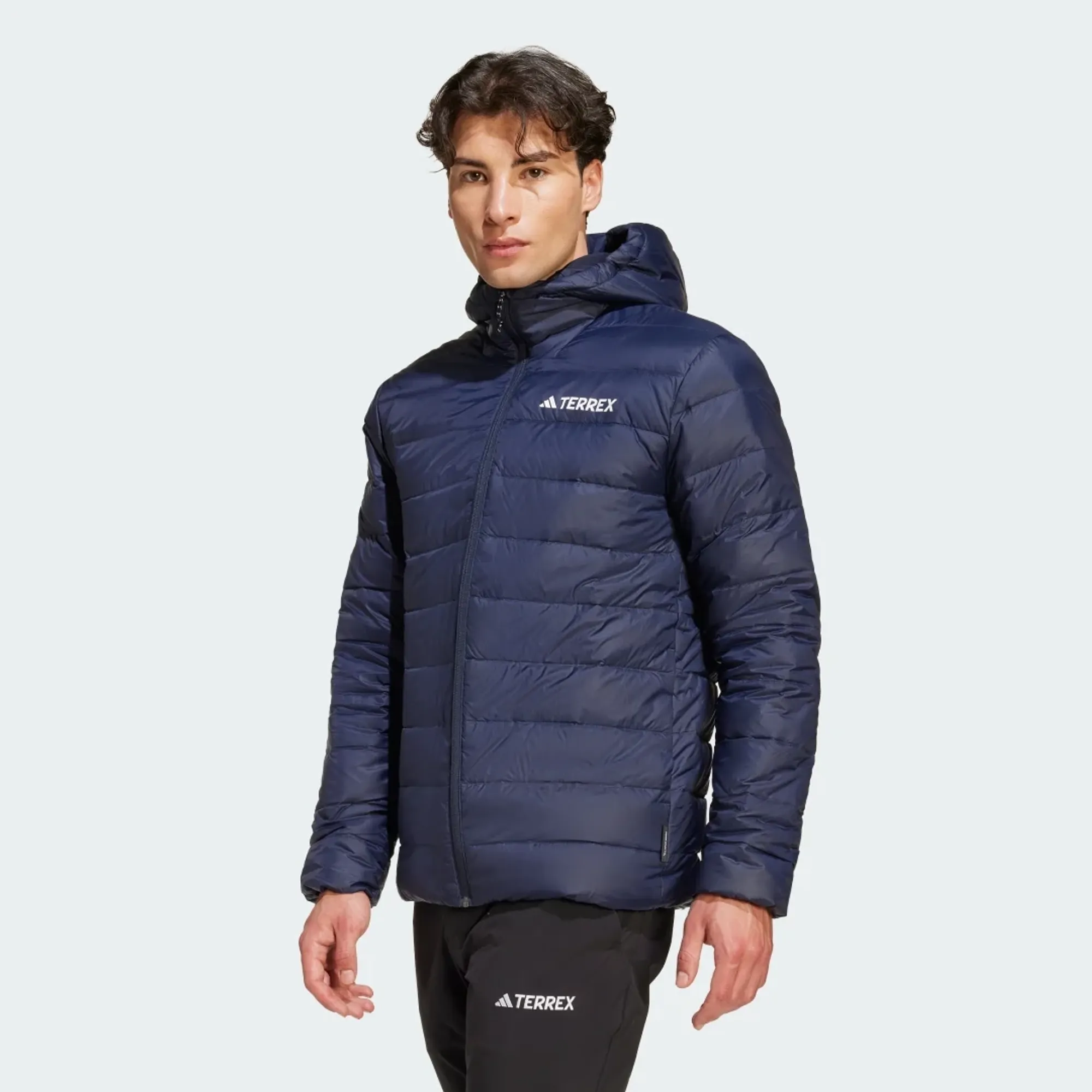 adidas Terrex Multi Essentials CLIMAWARM Light Down Hooded Jacket