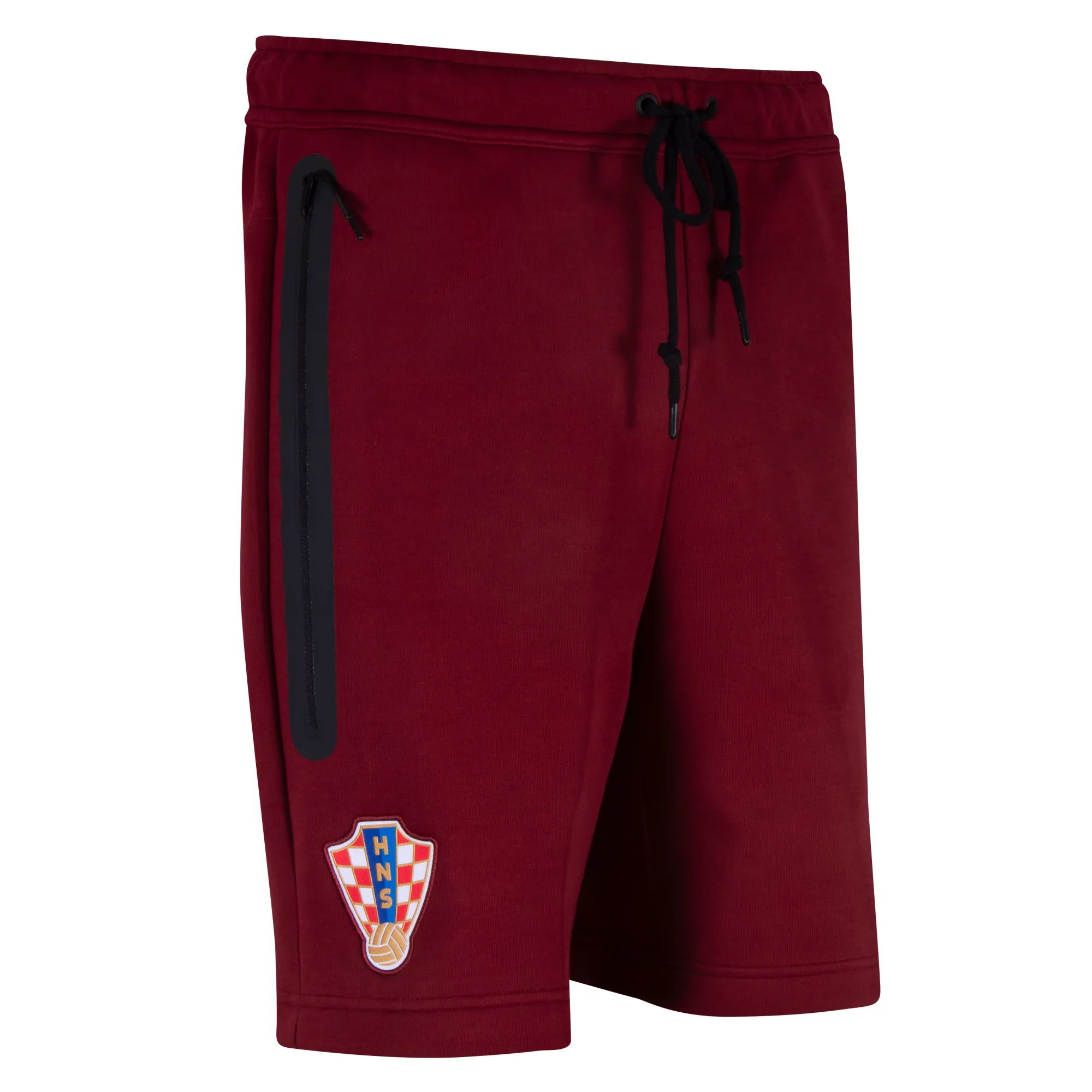 Nike Croatia Tech Fleece Shorts - Dark Red - 2026