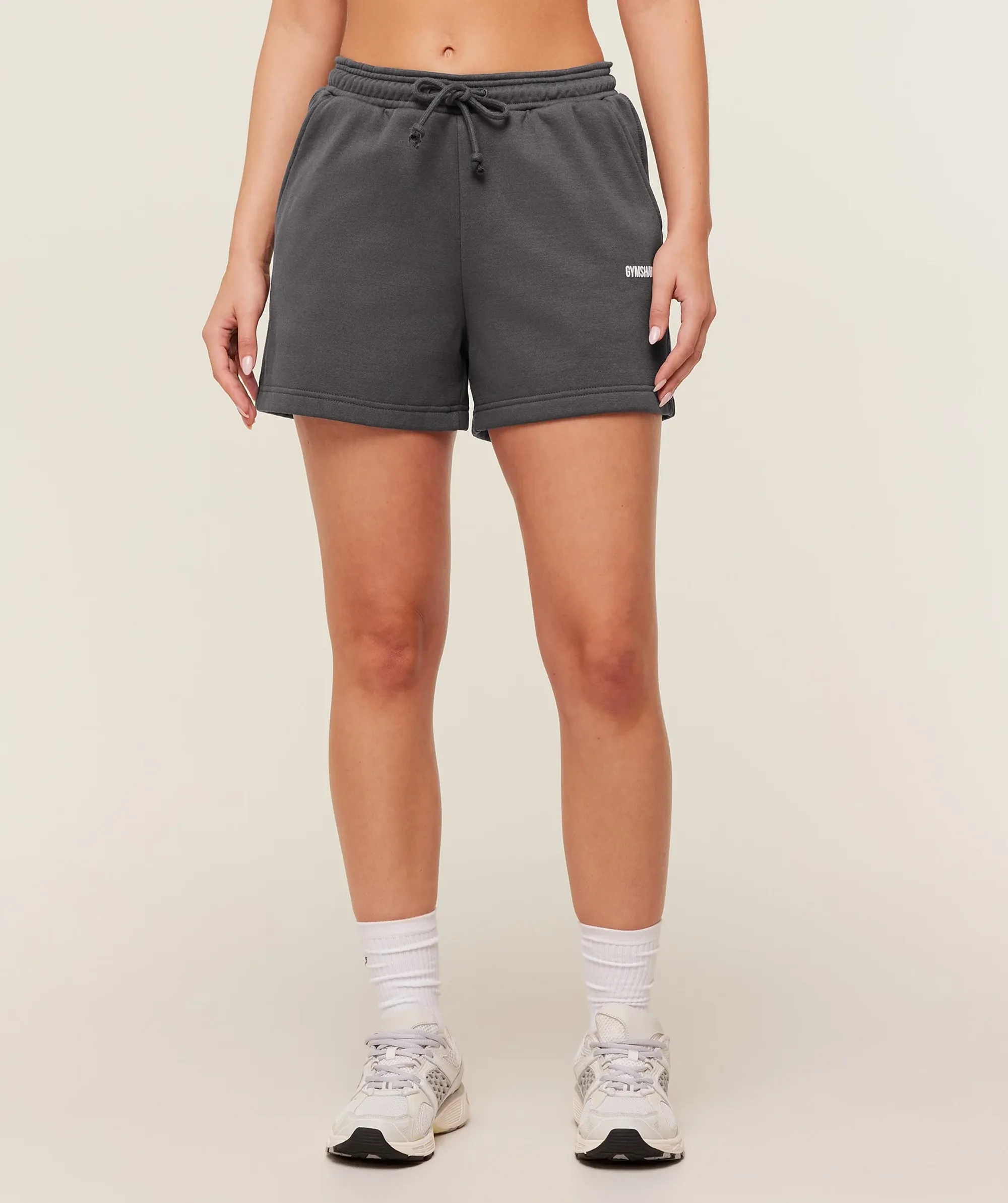 Gymshark Cosy Luxe Shorts - Grey