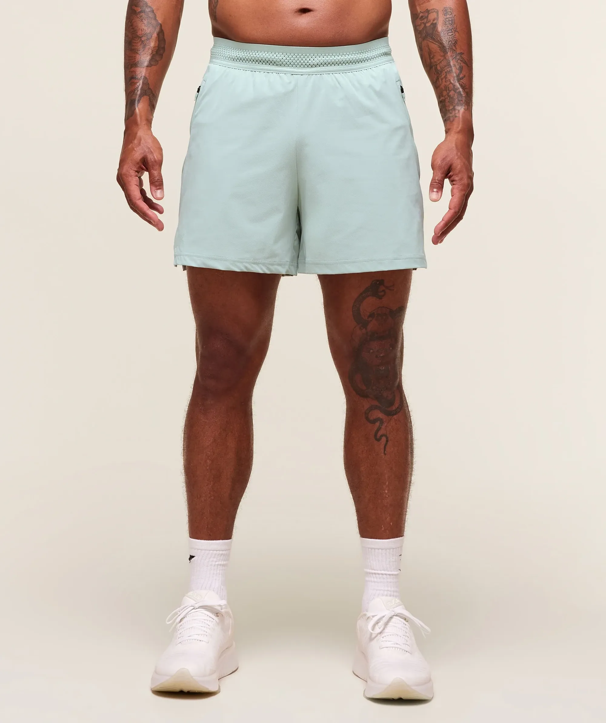 Gymshark Fit Elite 5" Shorts - Morning Blue