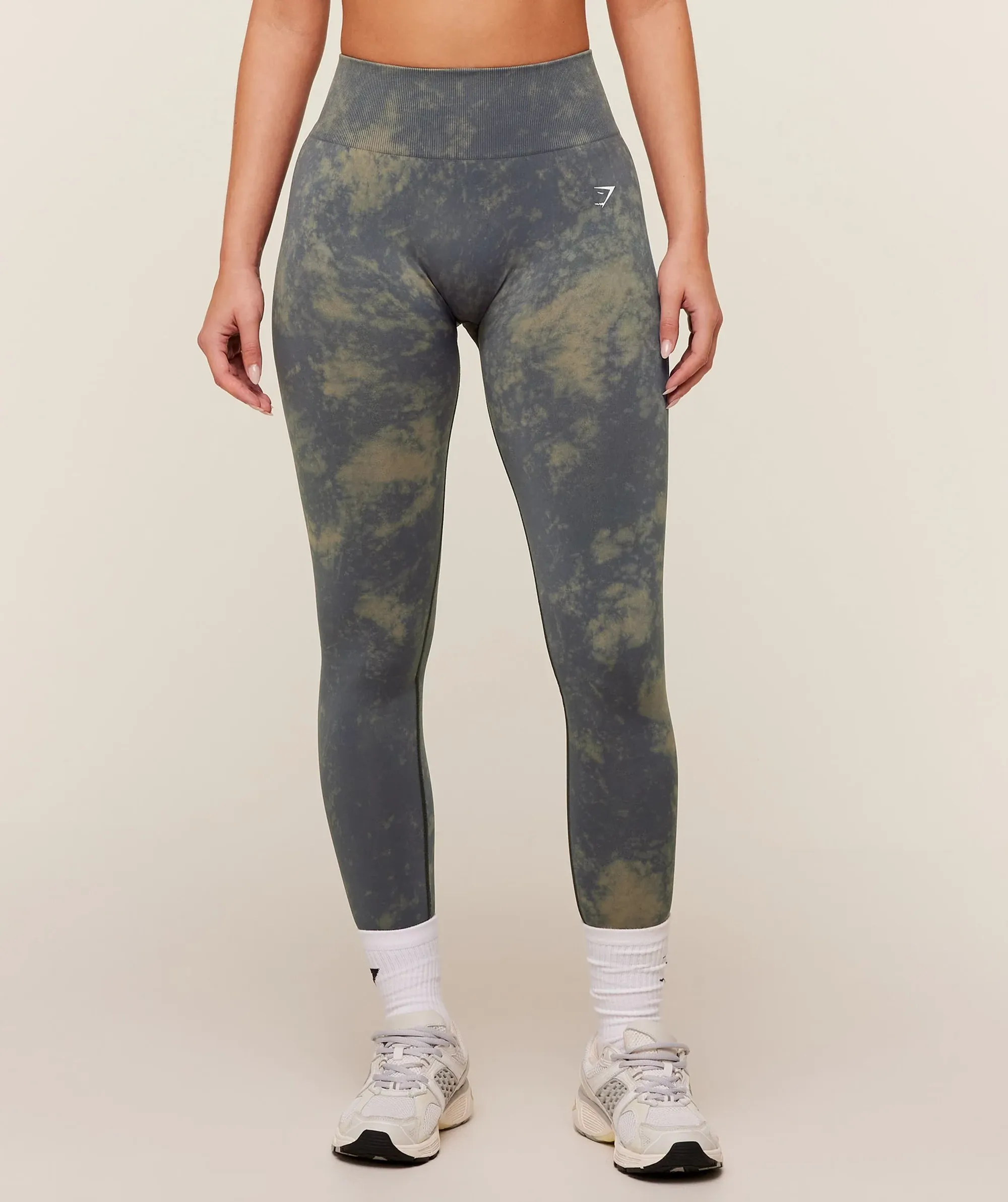 Gymshark Washed Leggings - Grey Wash