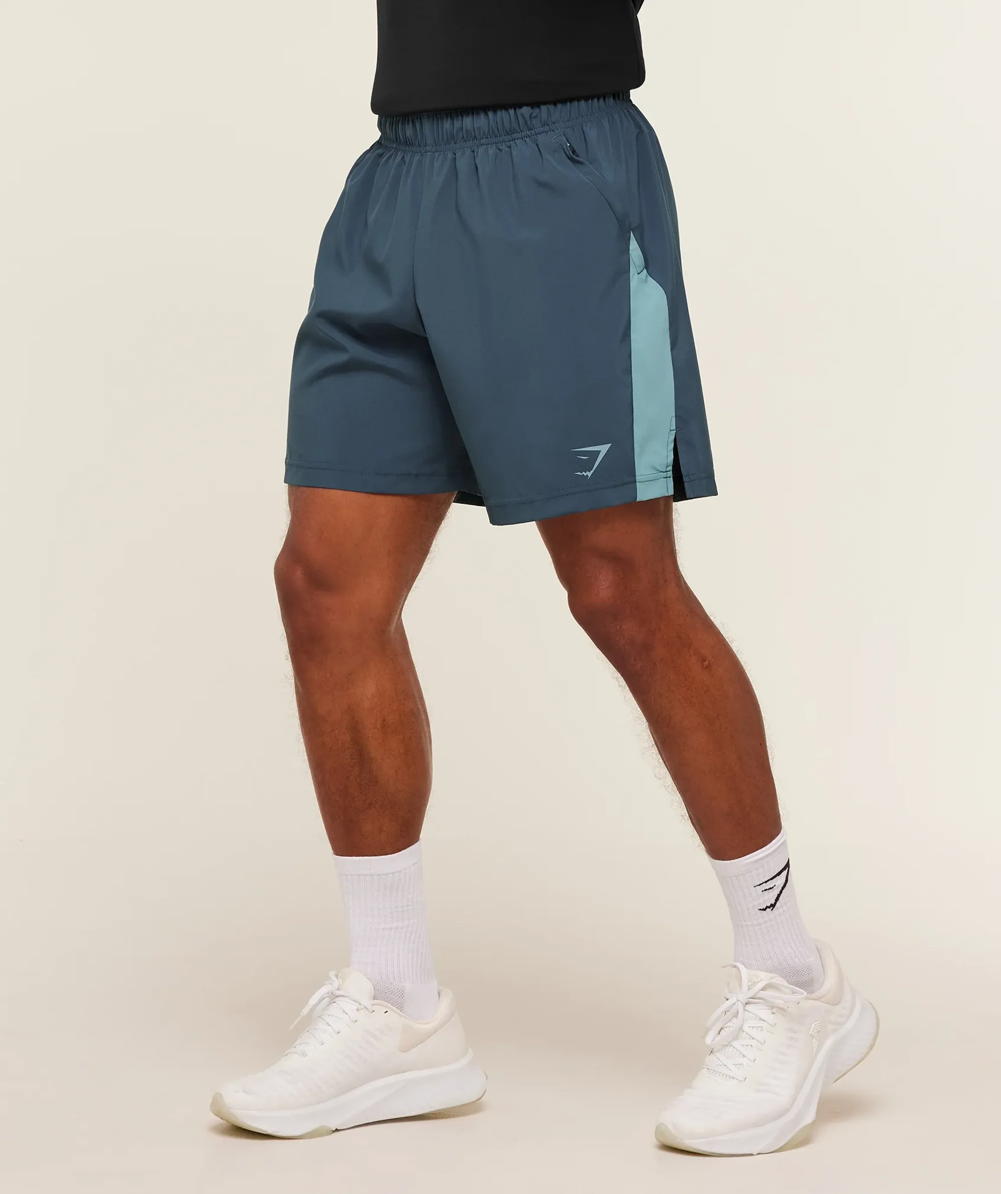 Gymshark Sport  7" Shorts - Stealth Blue/Storm Blue