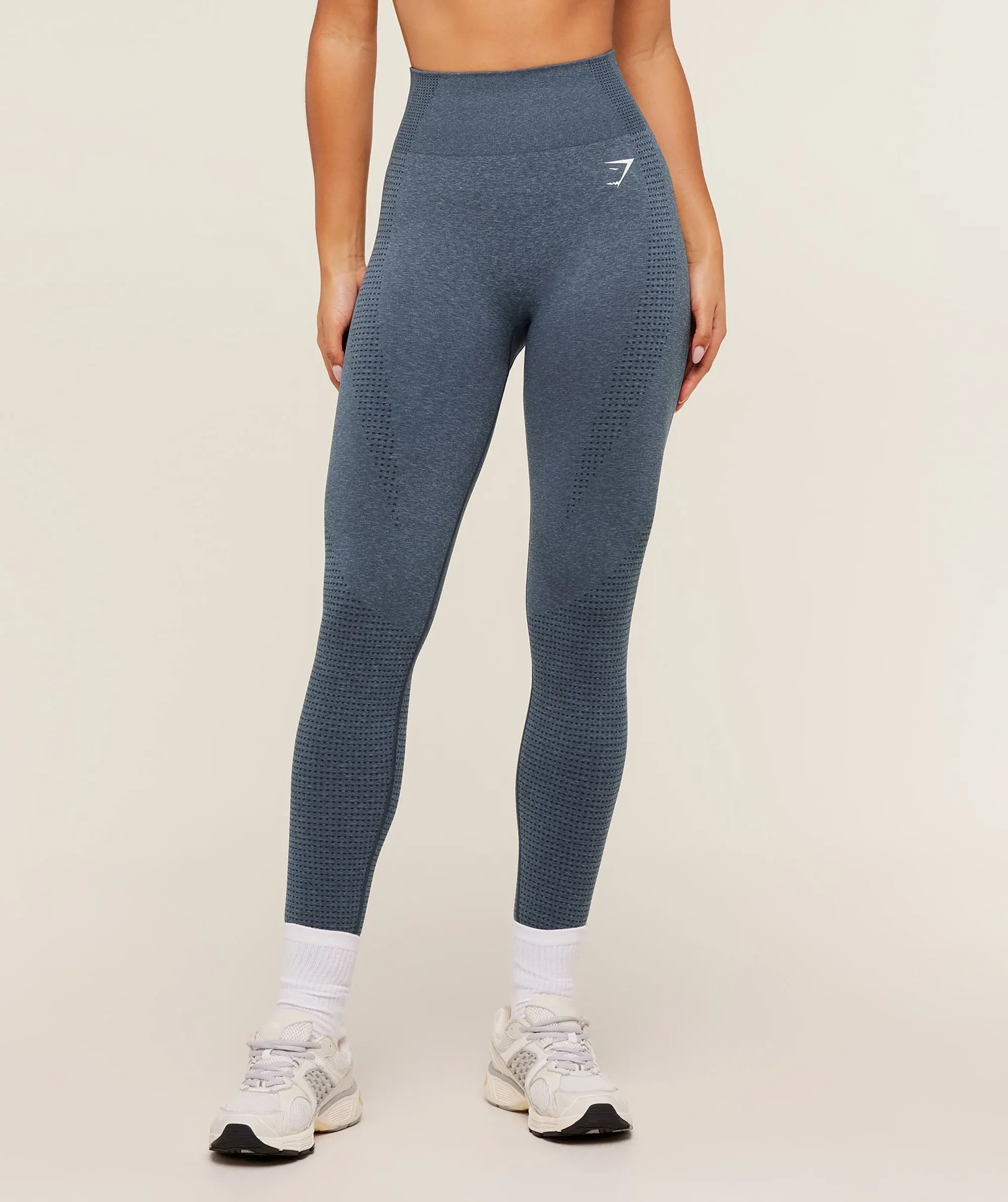 Gymshark Vital Tall Leggings - GS Stealth Blue/ Marl
