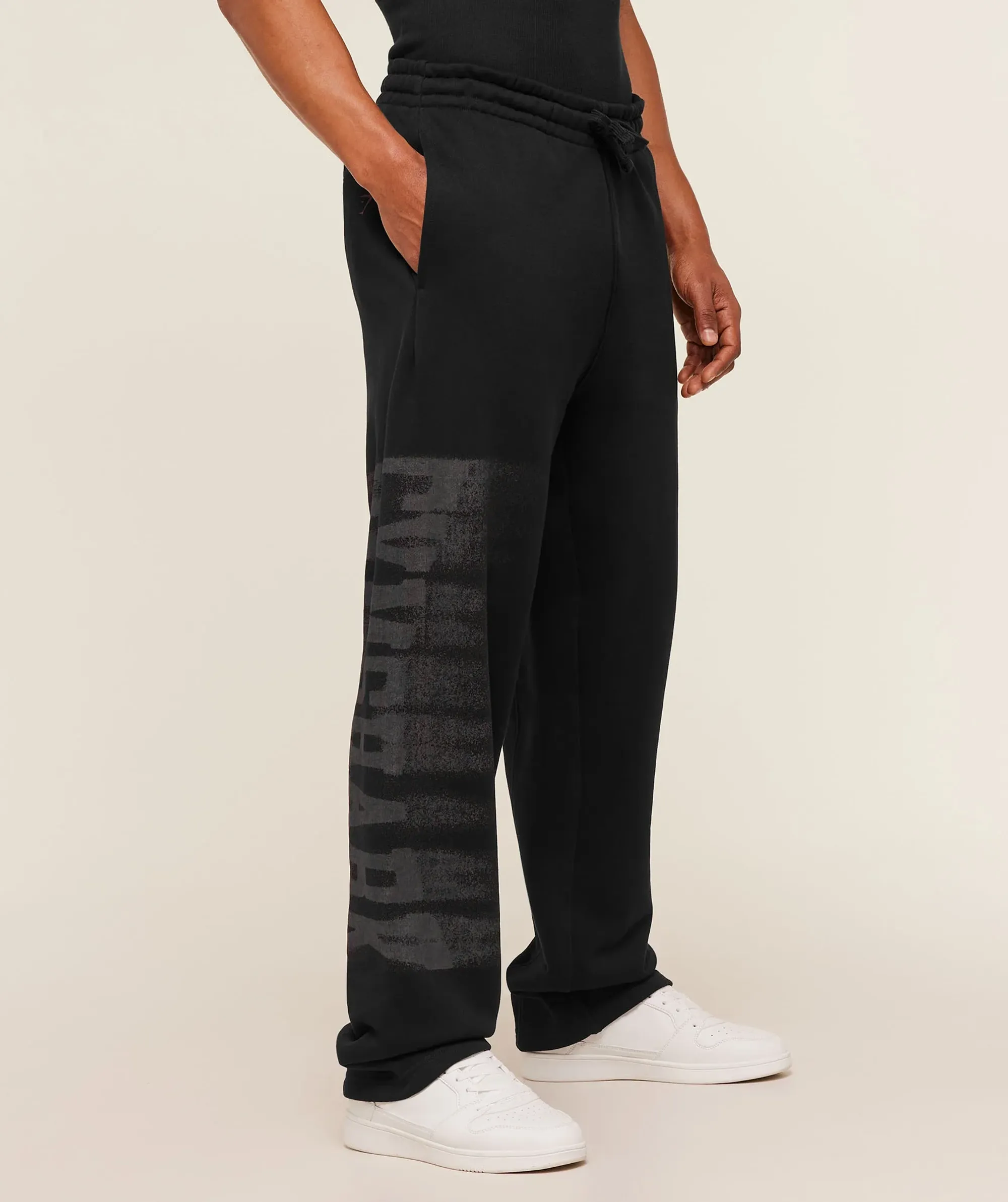 Gymshark Fade Graphic Straight Leg Pants - GS Black