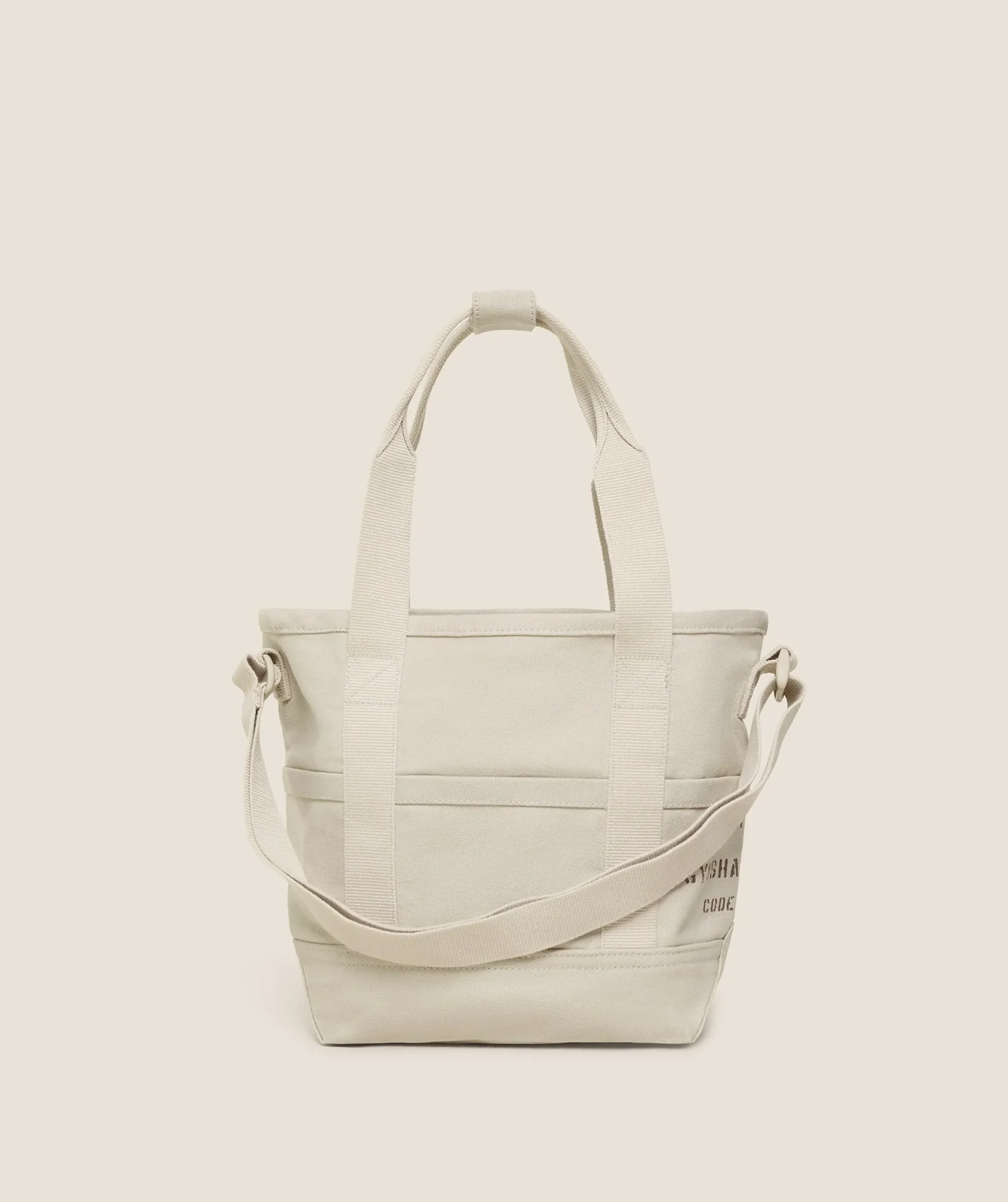 Gymshark Graphic Mini Tote - Pebble Grey
