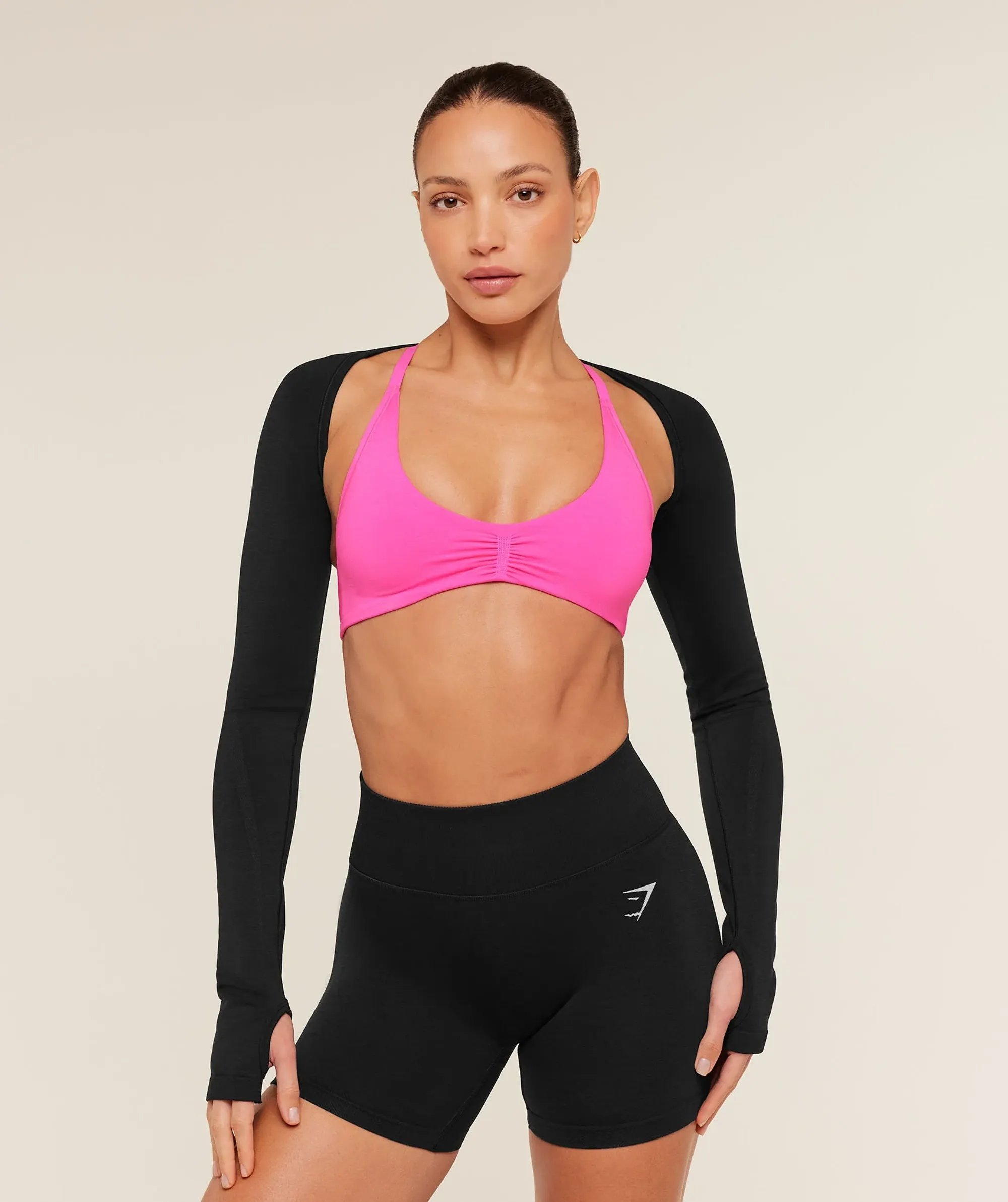Gymshark Interval Seamless Shrug - Black