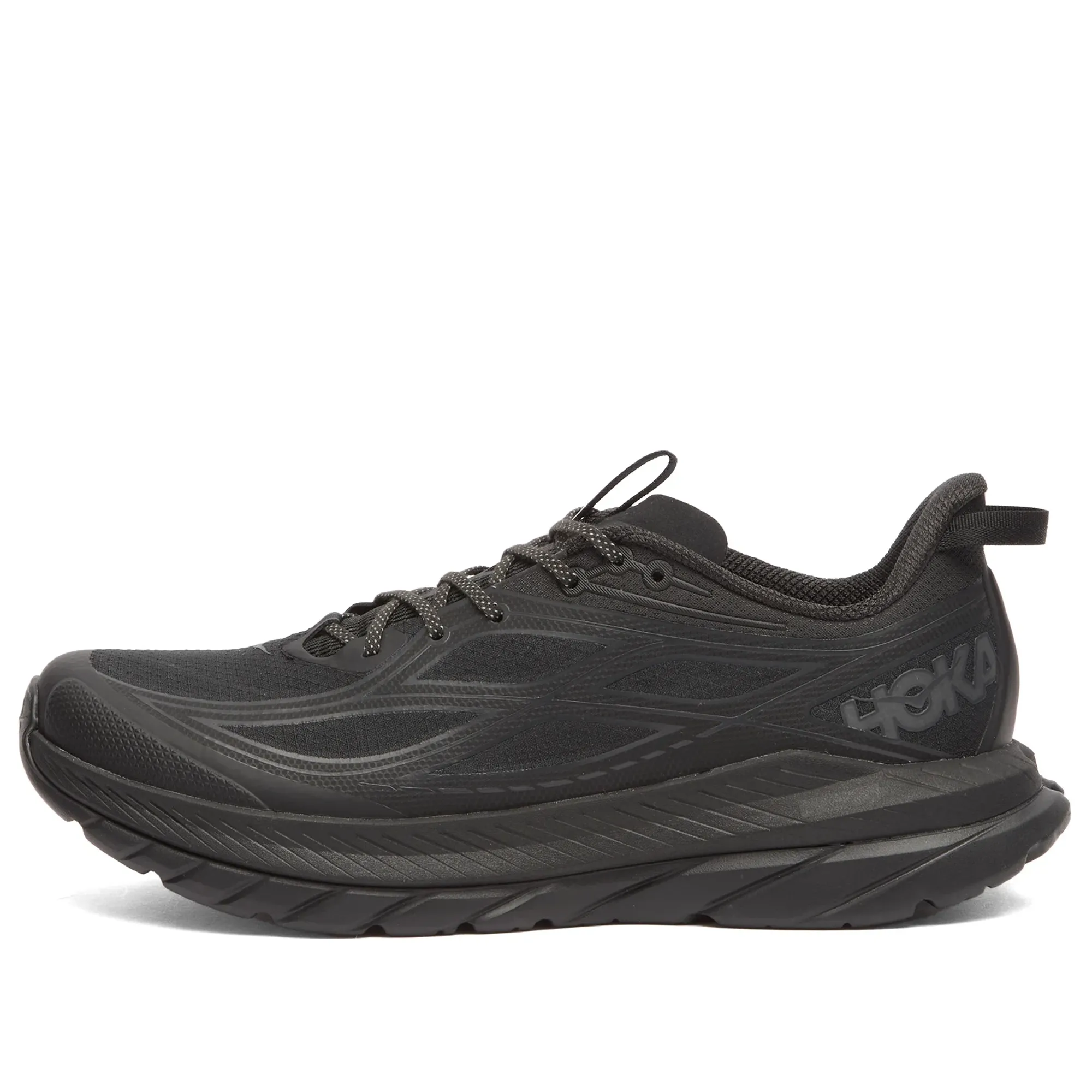 HOKA ONE ONE Men's Mach Remastered Sneaker Obsidian/Obsidian