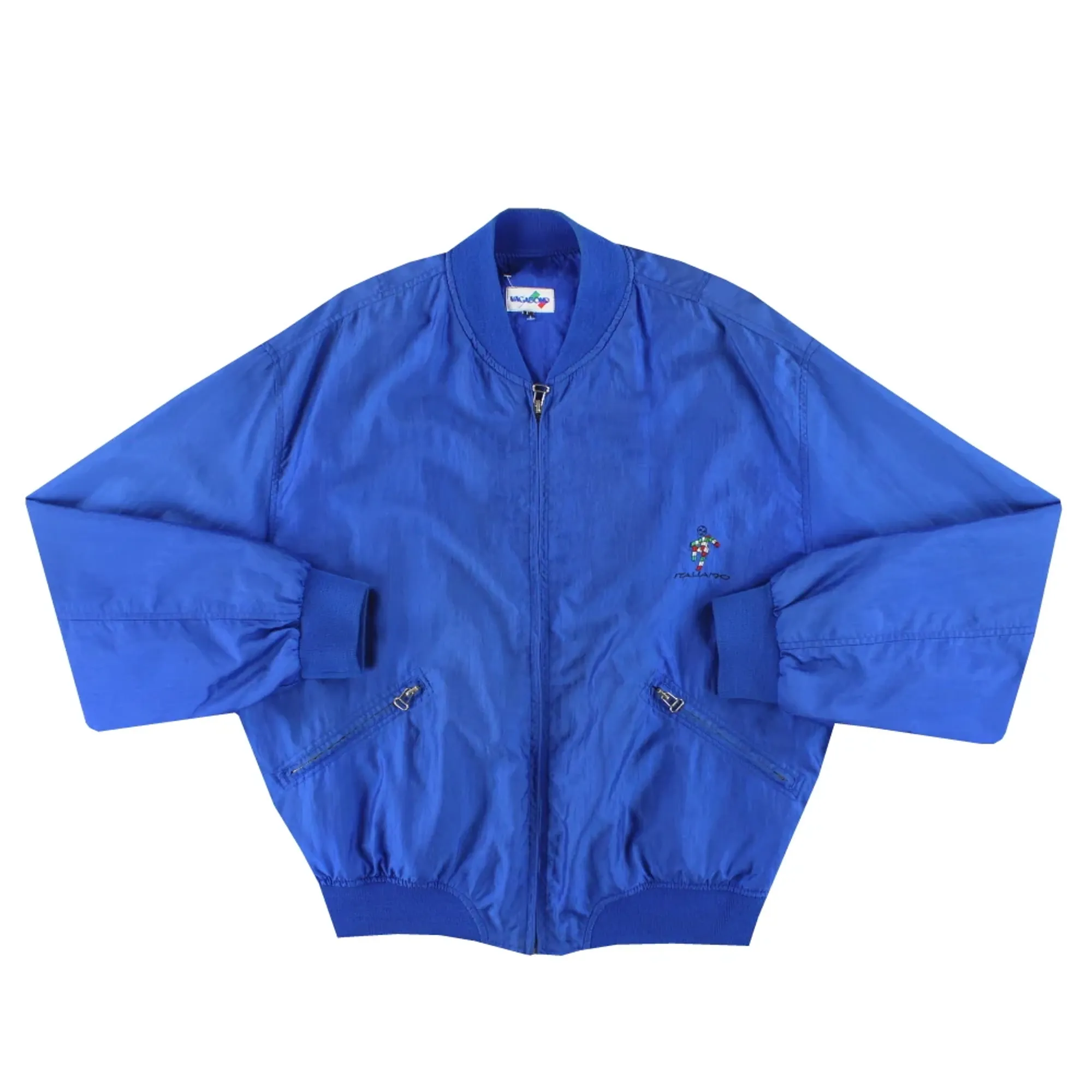 Italia '90 Vagabond Track Jacket L - Italy / Excellent 