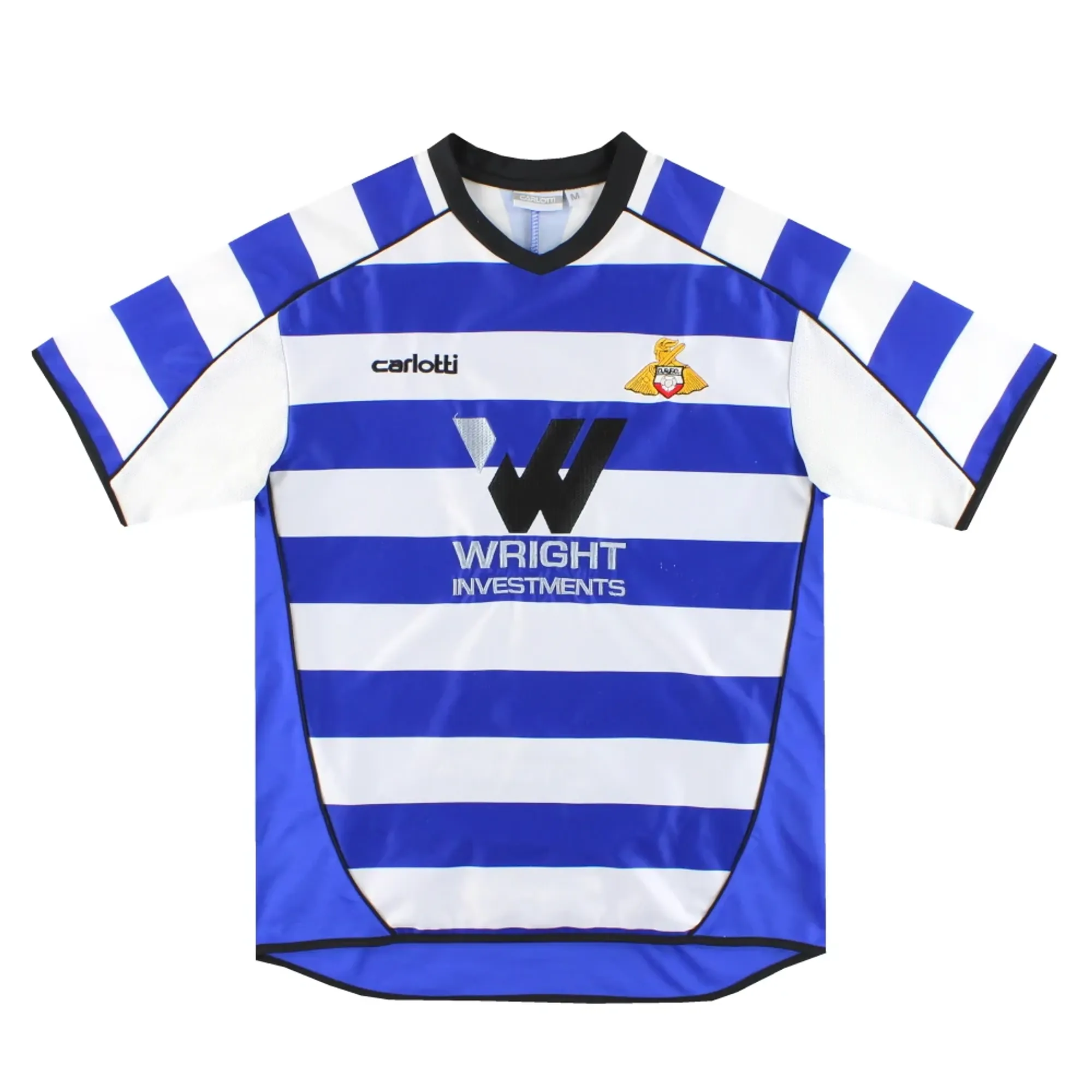 2007-09 Doncaster Carlotti Away Shirt M - Doncaster Rovers / Excellent 