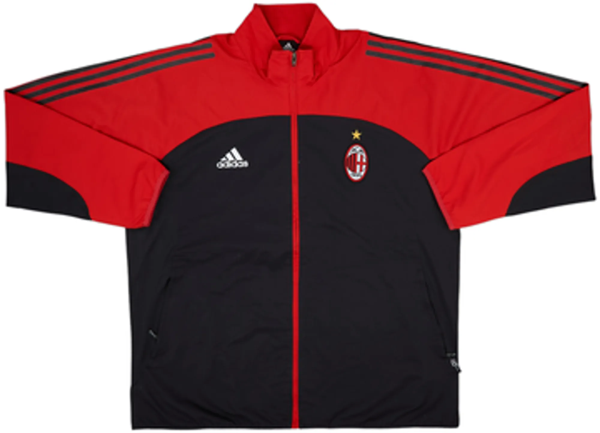2002-03 AC Milan adidas Tracksuit - 7/10 - (L)