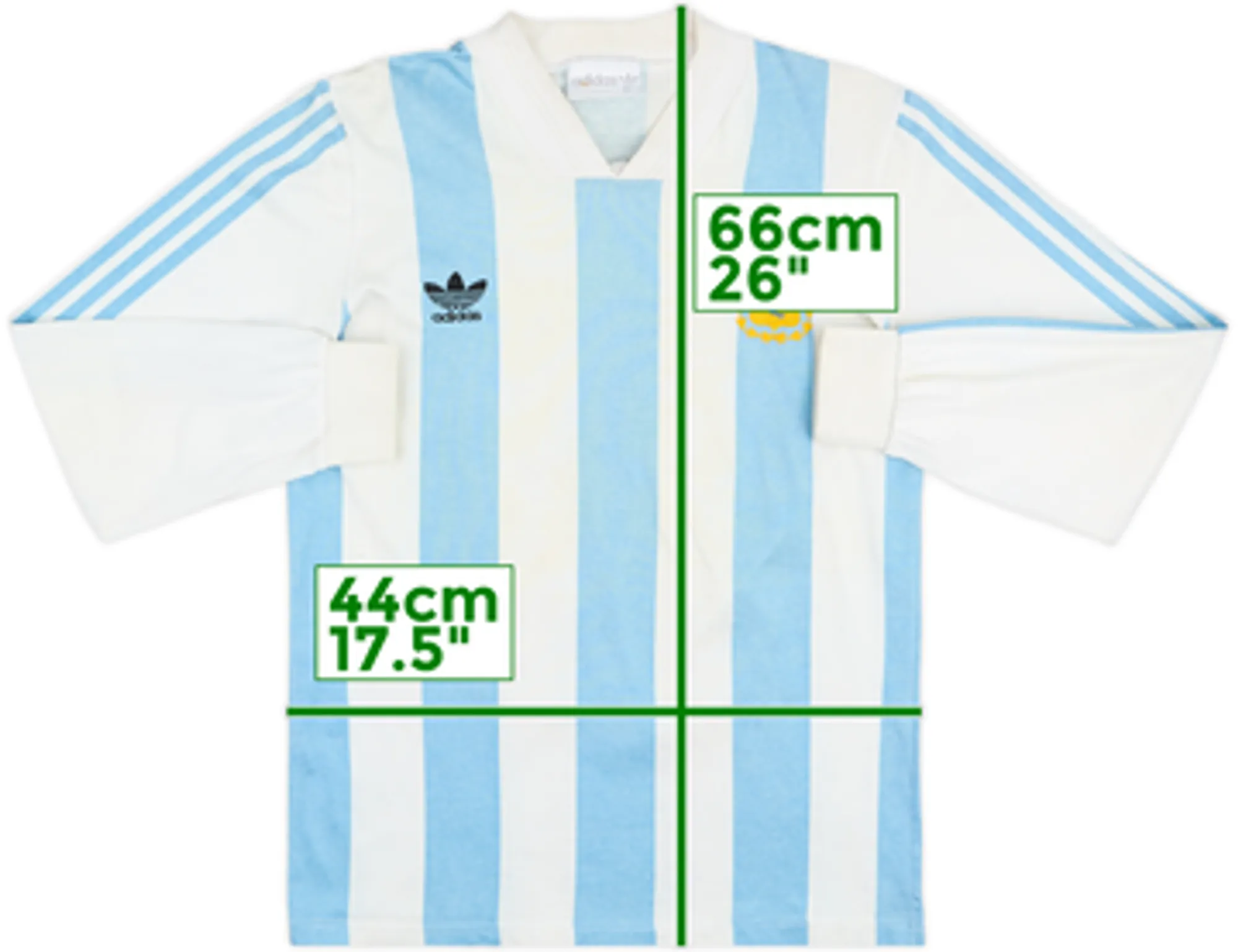 1993 Argentina Home L/S Shirt - 6/10 - (S)