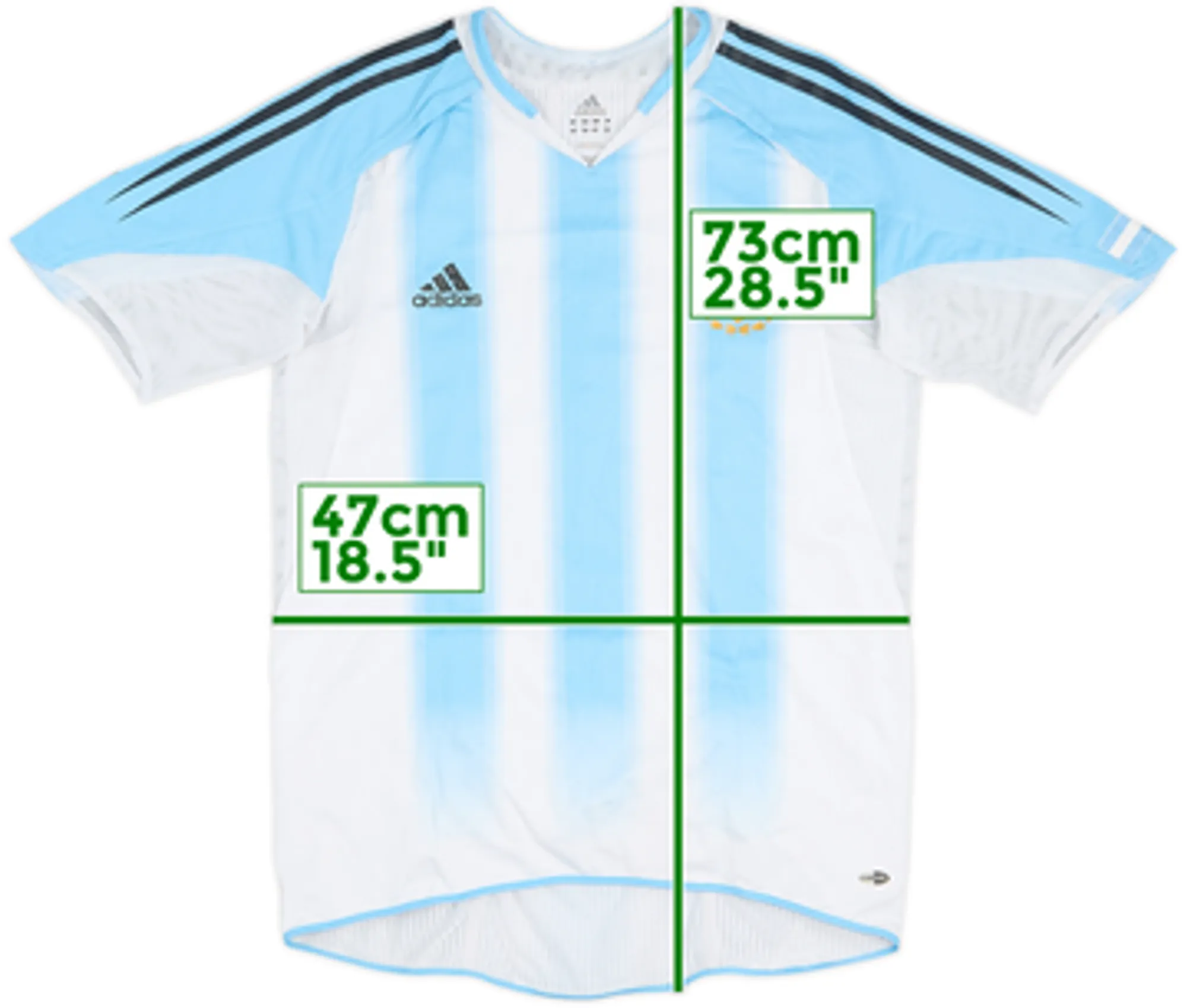 2004-05 Argentina Player Issue Home Shirt - 5/10 - (M)