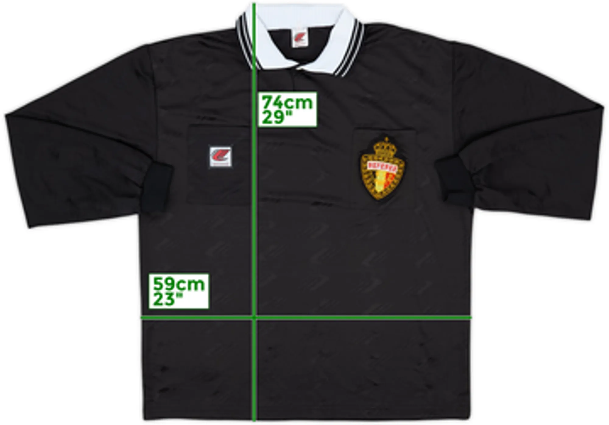 1990s Belgium Trick Referee L/S Shirt - 9/10 - (XL)