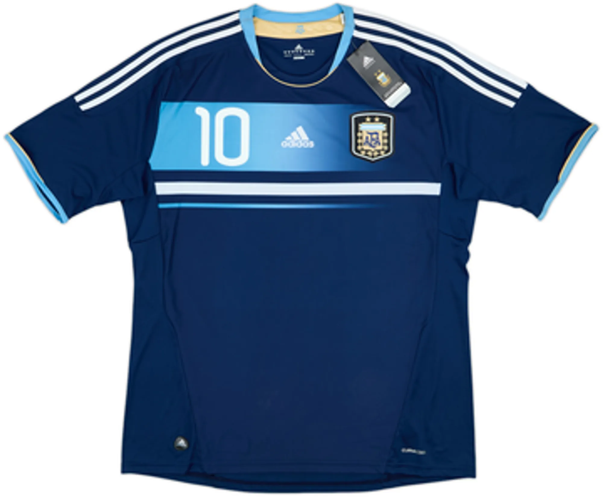 2011-13 Argentina Away Shirt Messi #10 (XL)